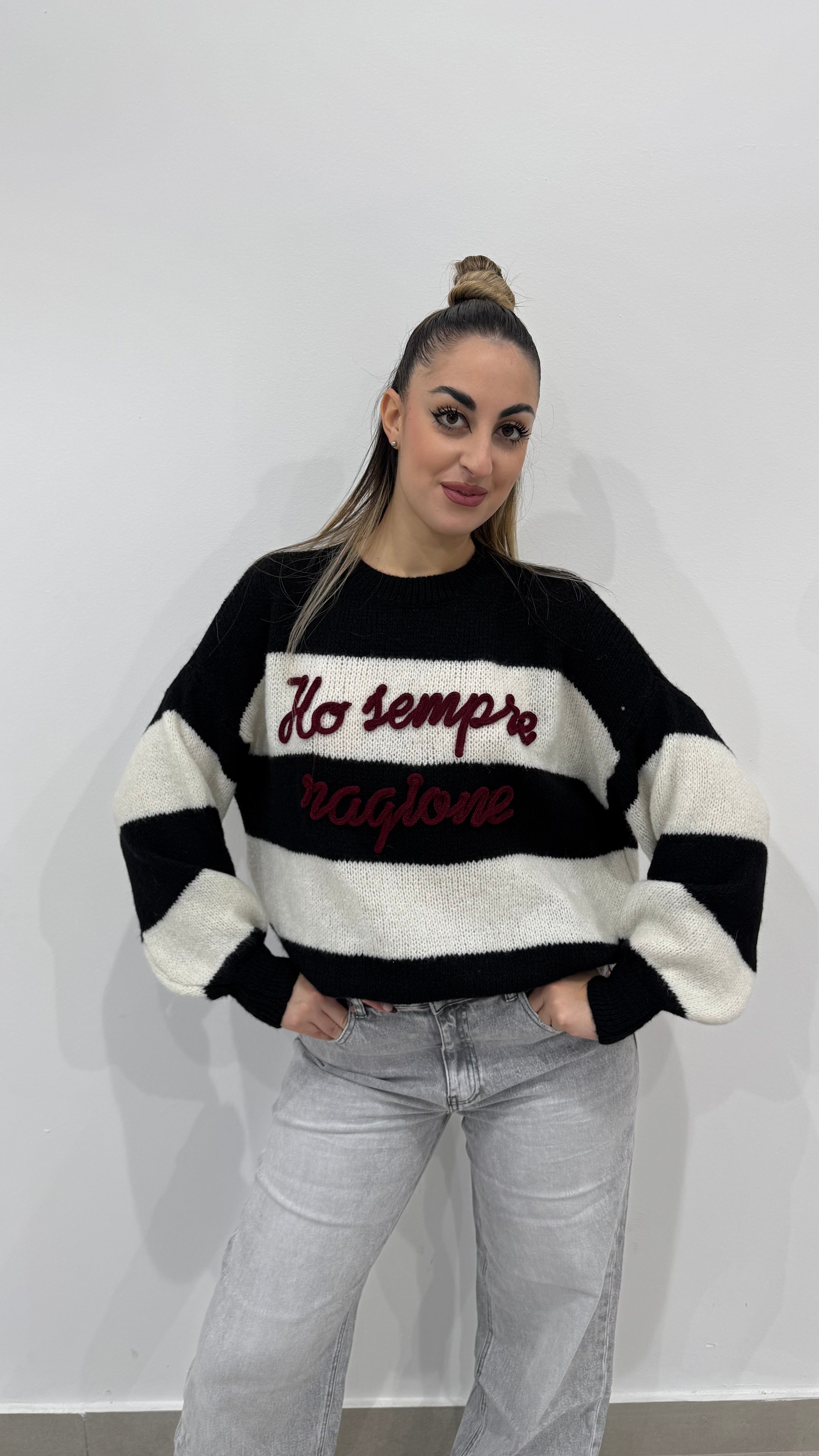 Maglioncino Ho sempre ragione a3130