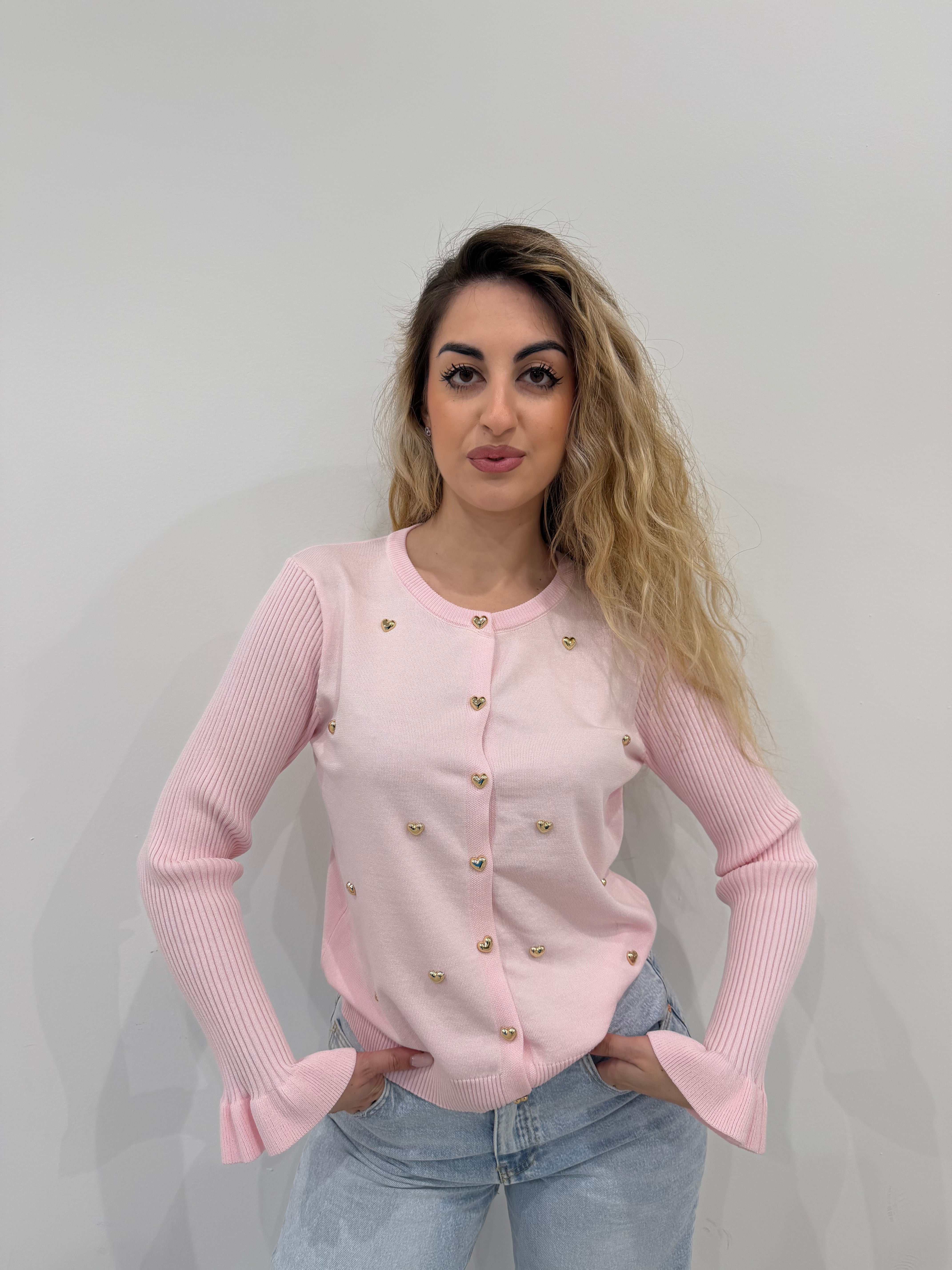 Cardigan Hearts ch9526