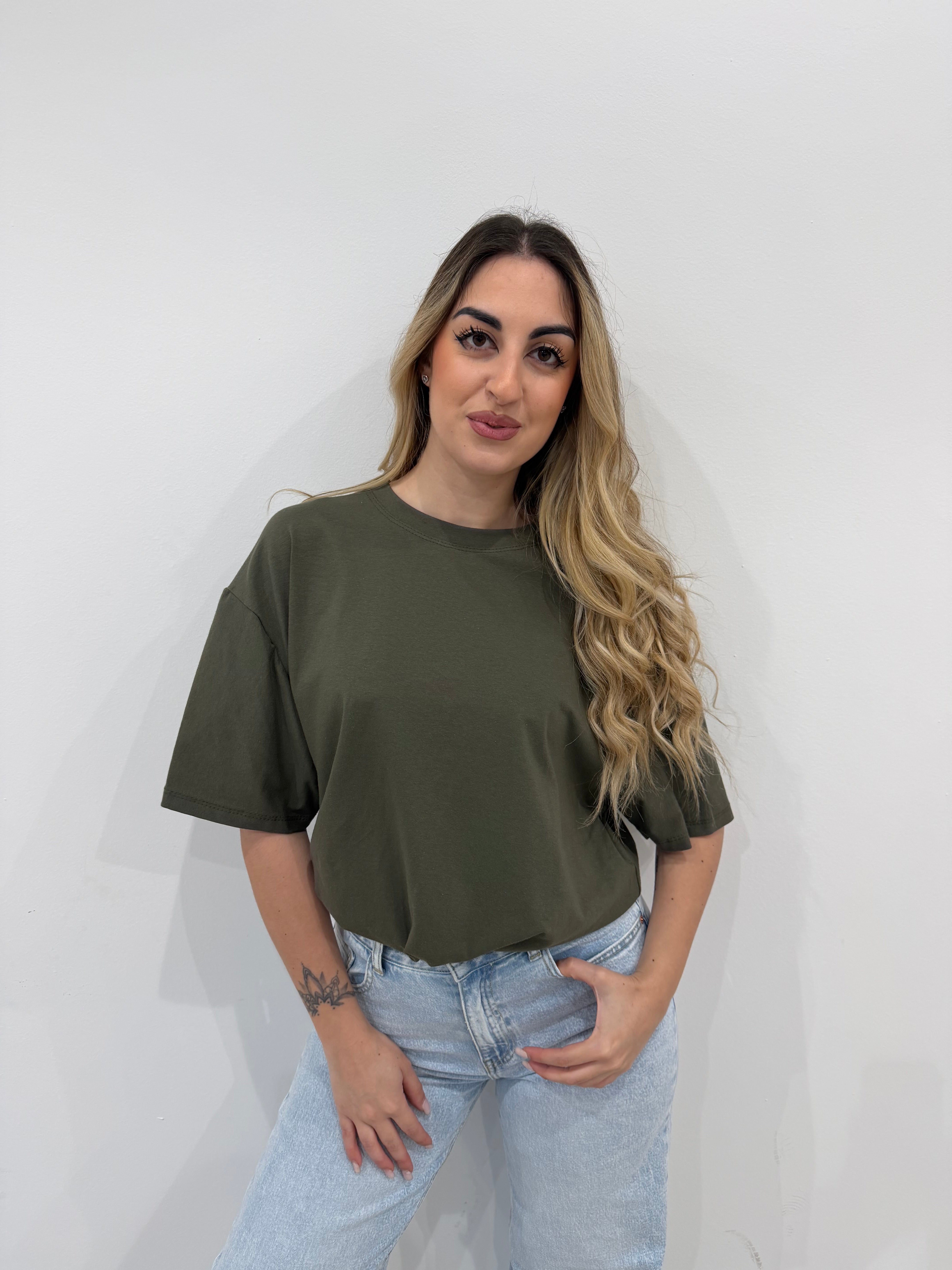 T-shirt Basic Curvy 3820