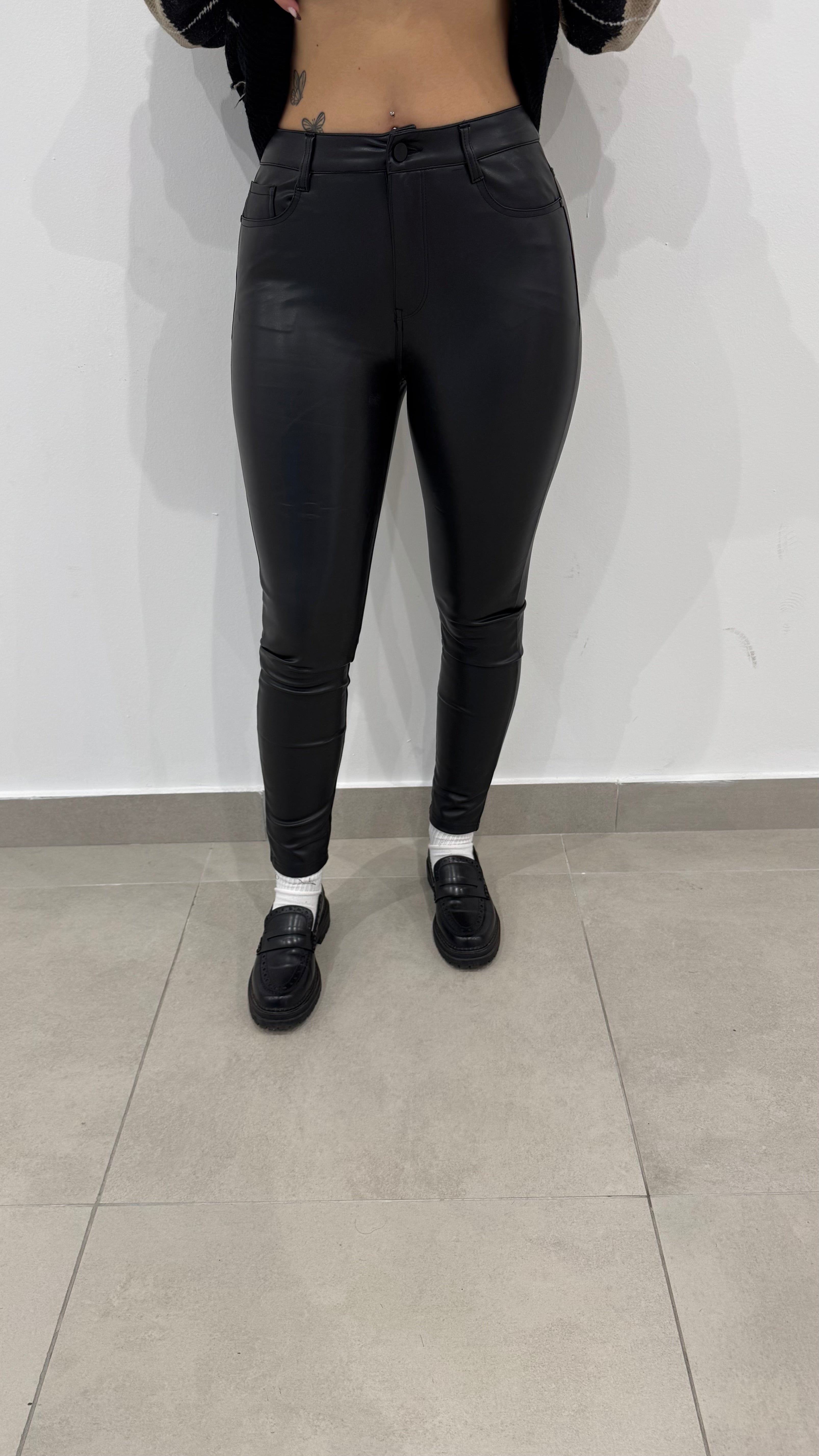 Pantalone Clelia in ecopelle 19050