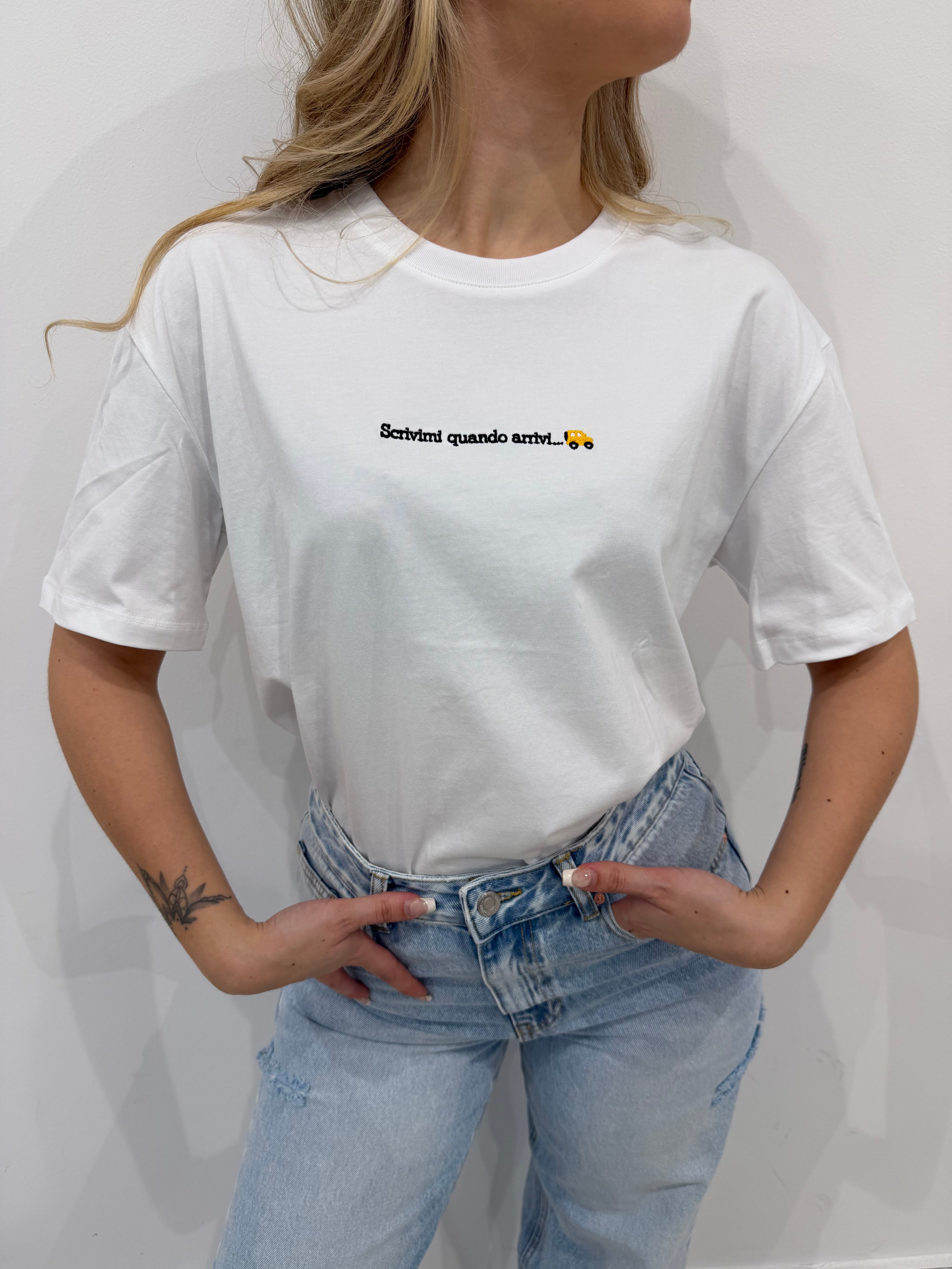 T-shirt Scrivimi quando arrivi ld5189