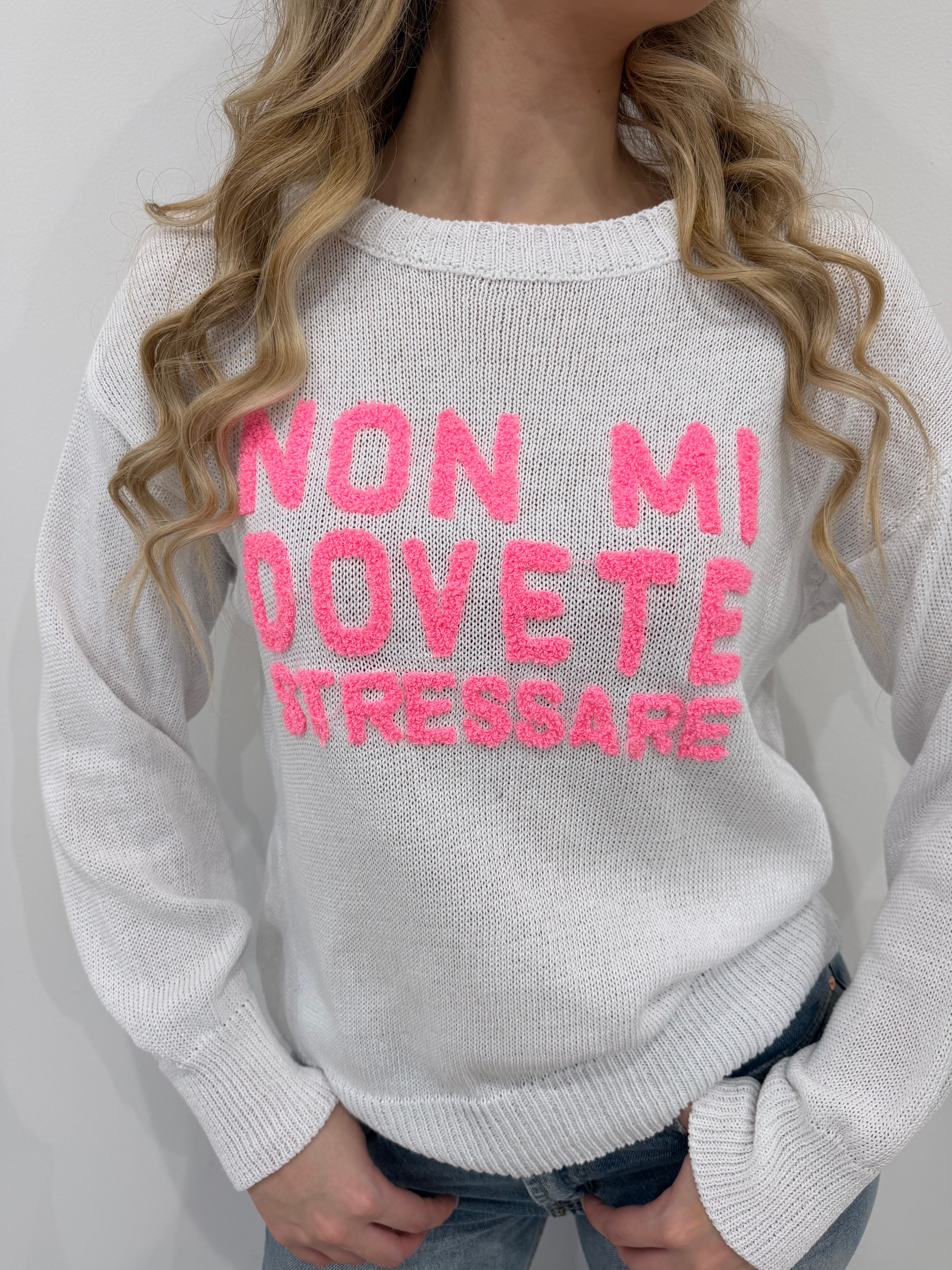 Maglia Non Mi Dove stressare 1605
