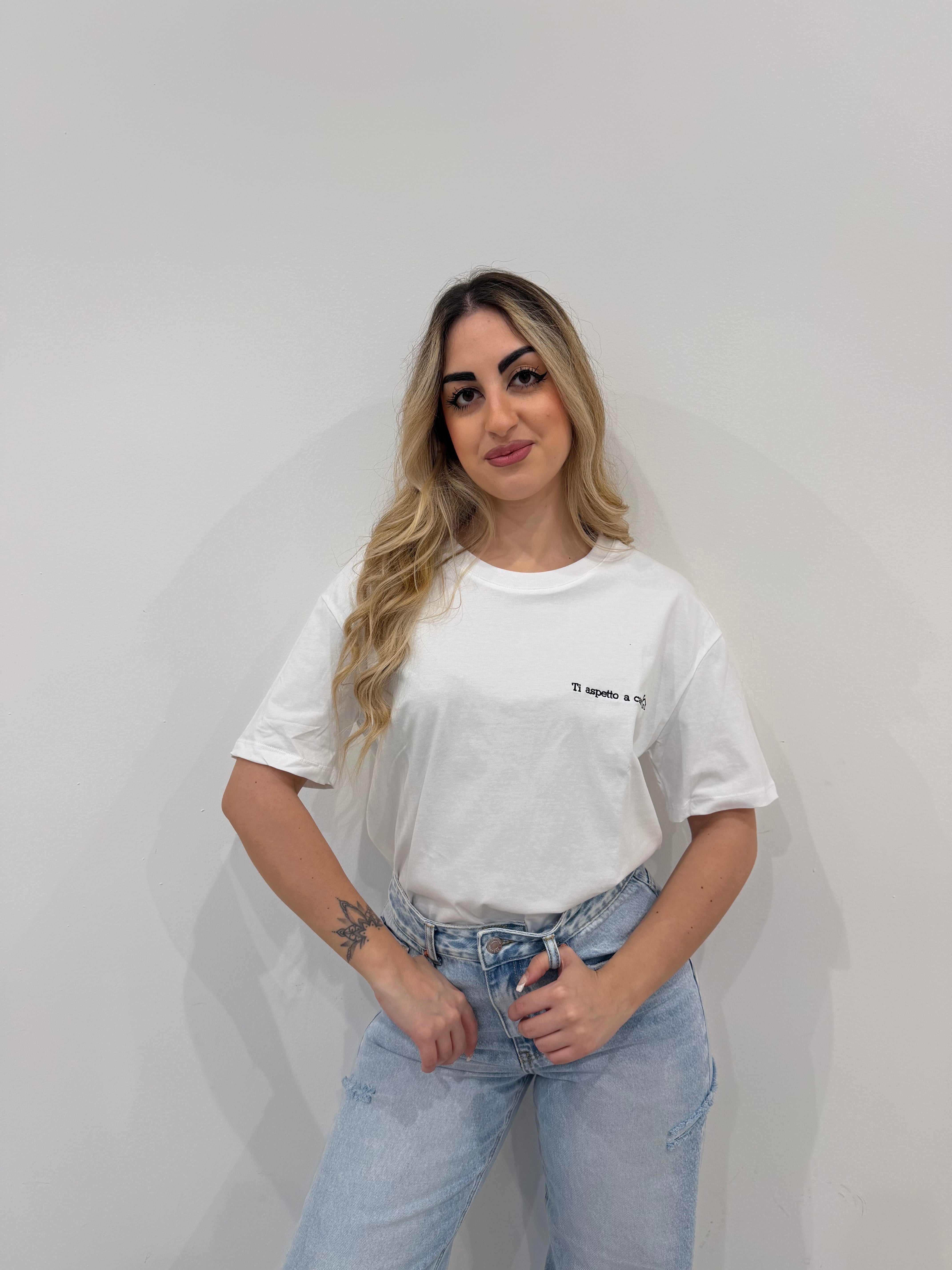 T-shirt Ti aspetto a casa