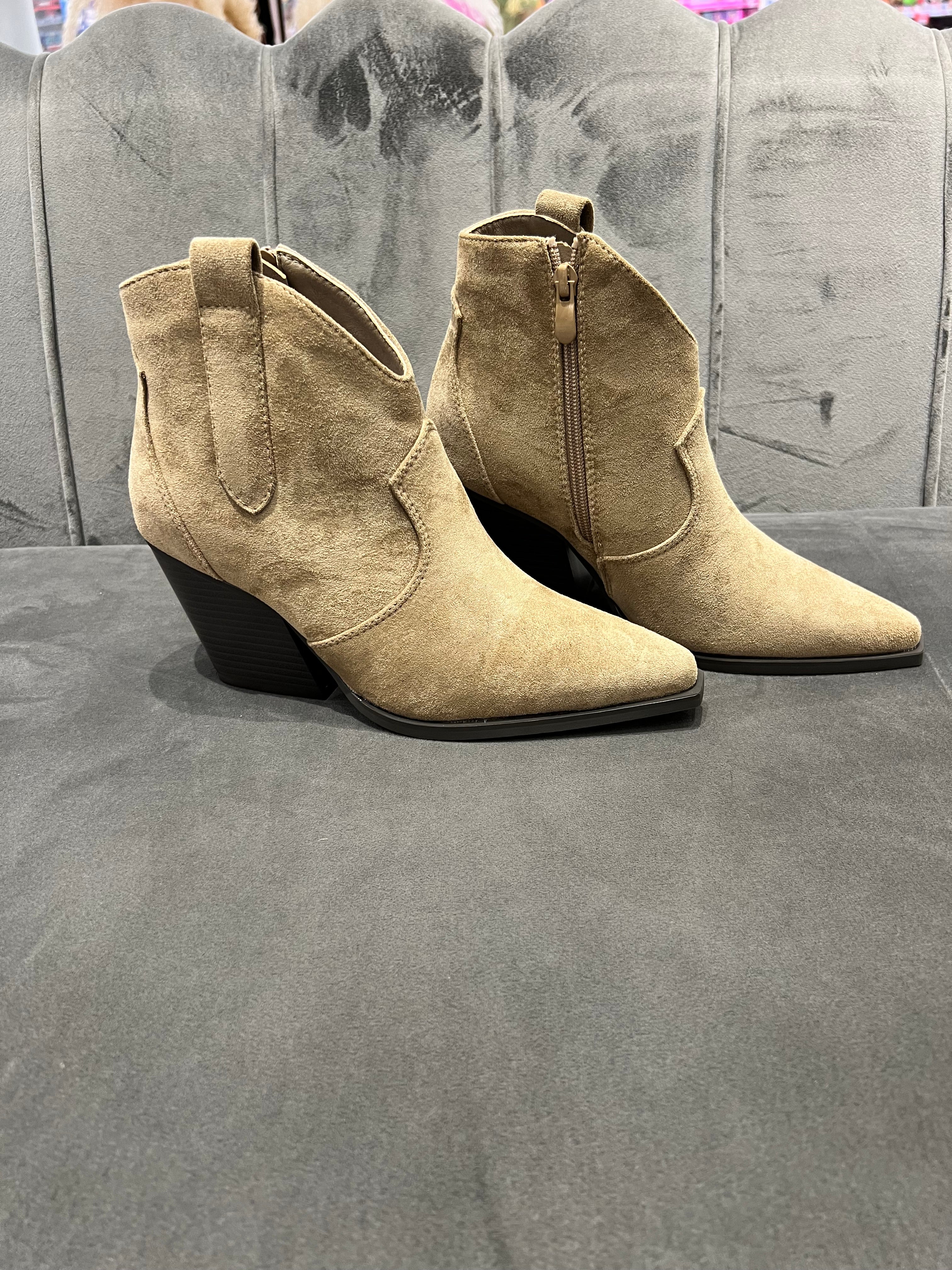 Stivaletti Texani 788 beige