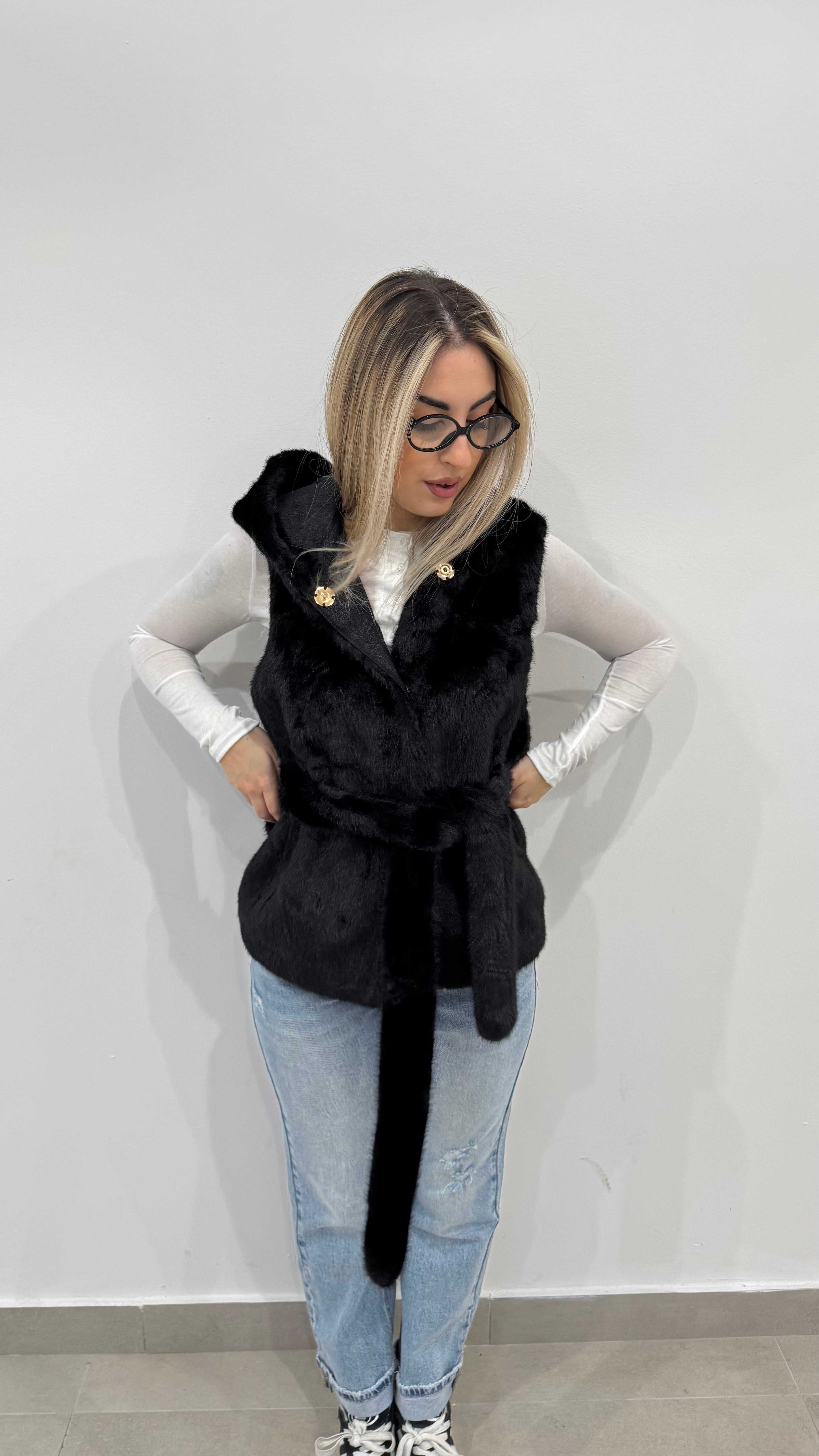 Gilet in Ecopeliccia 2658