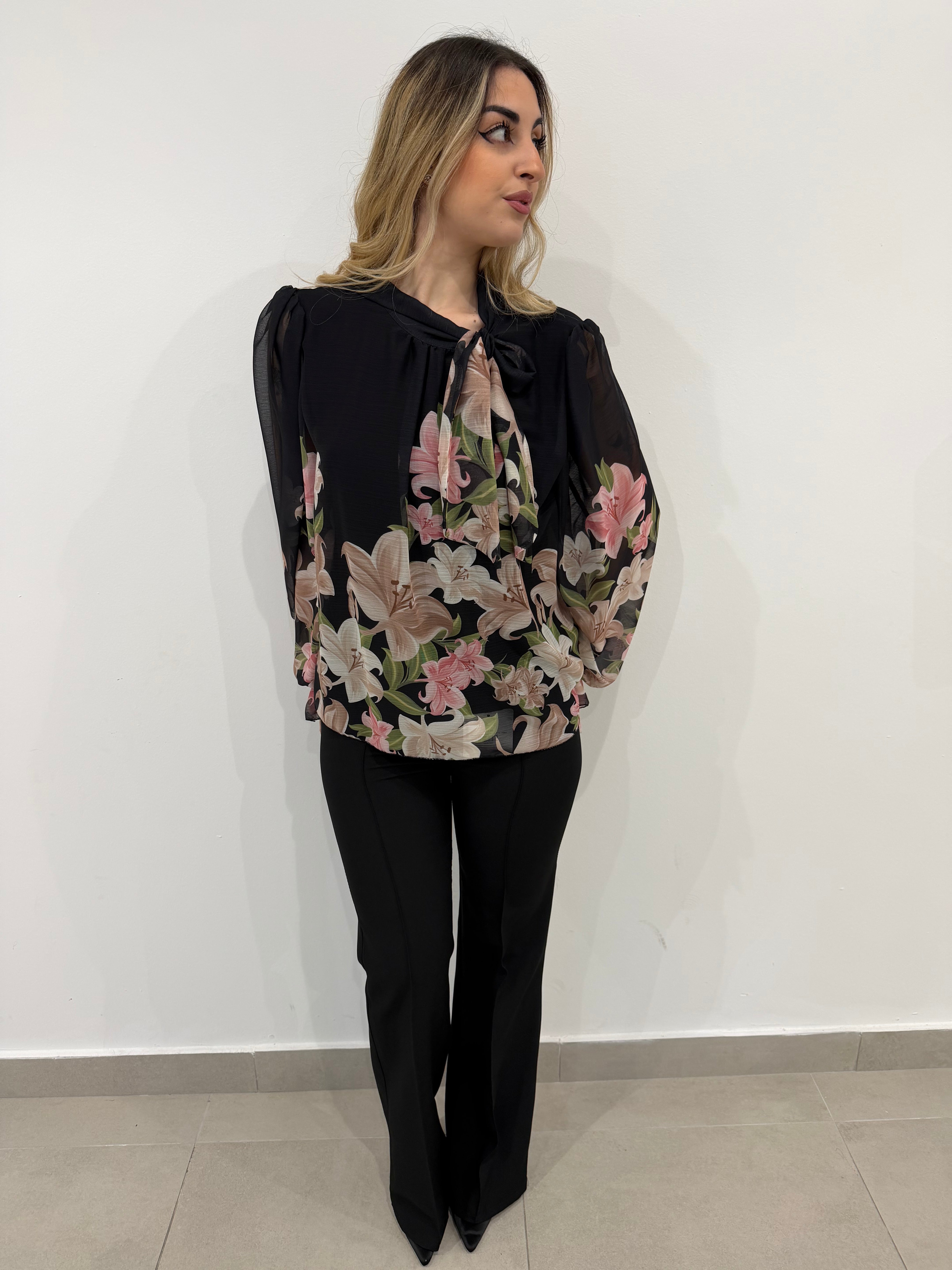 Camicia Flowers 23387