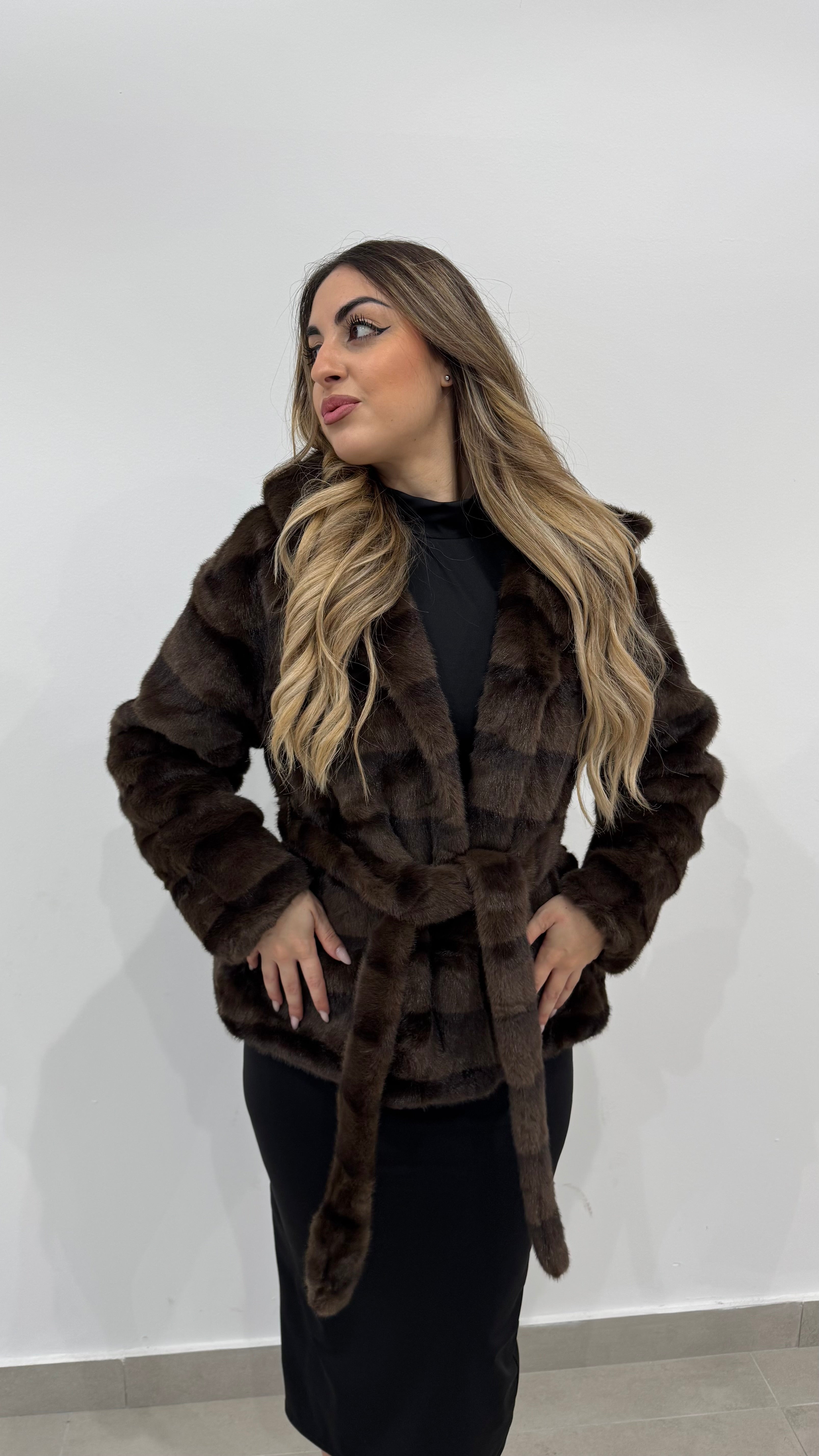 Ecopelliccia Moka pj8015