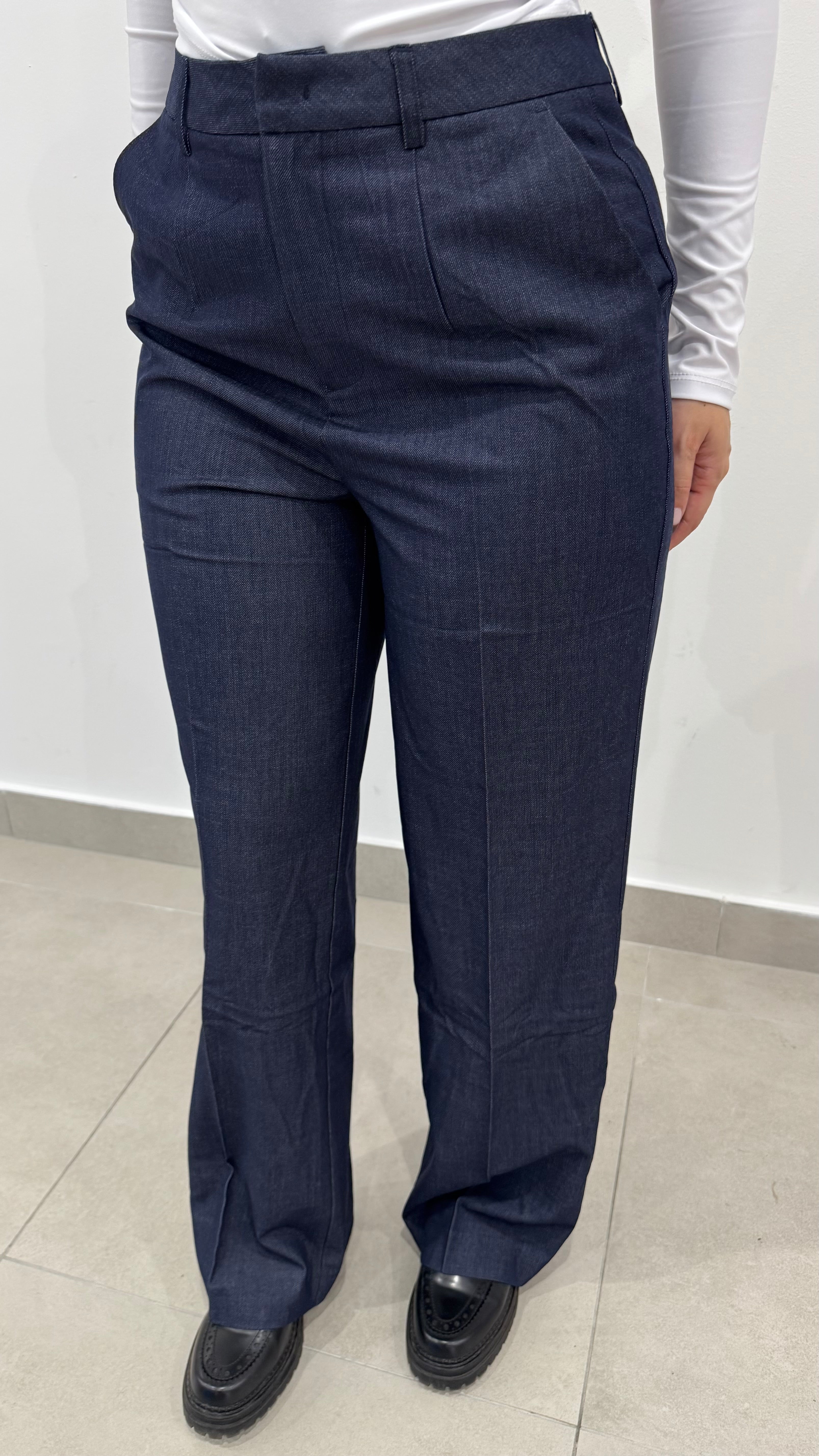 Pantalone effetto denim vs8121