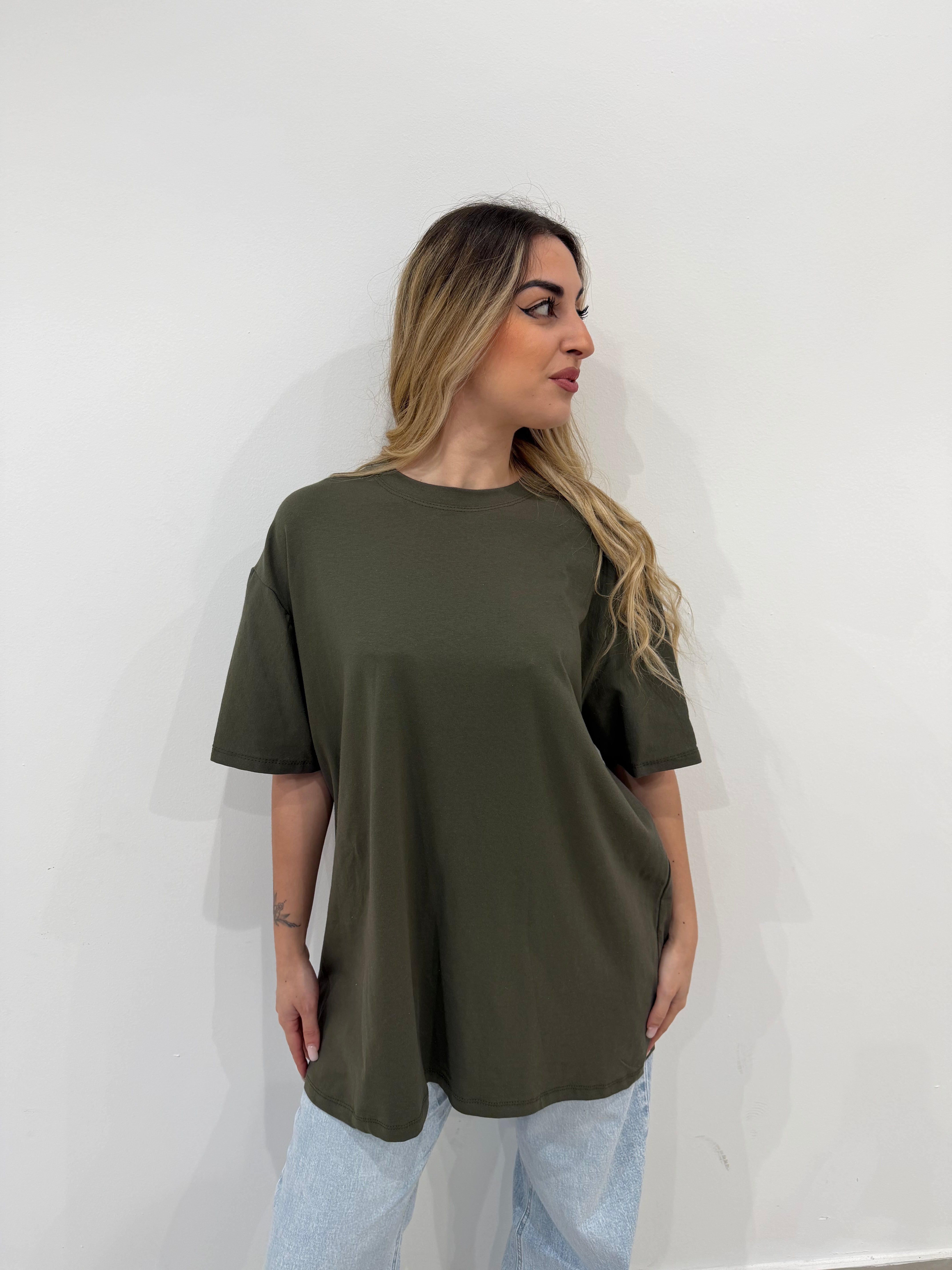 T-shirt Basic Curvy 3820