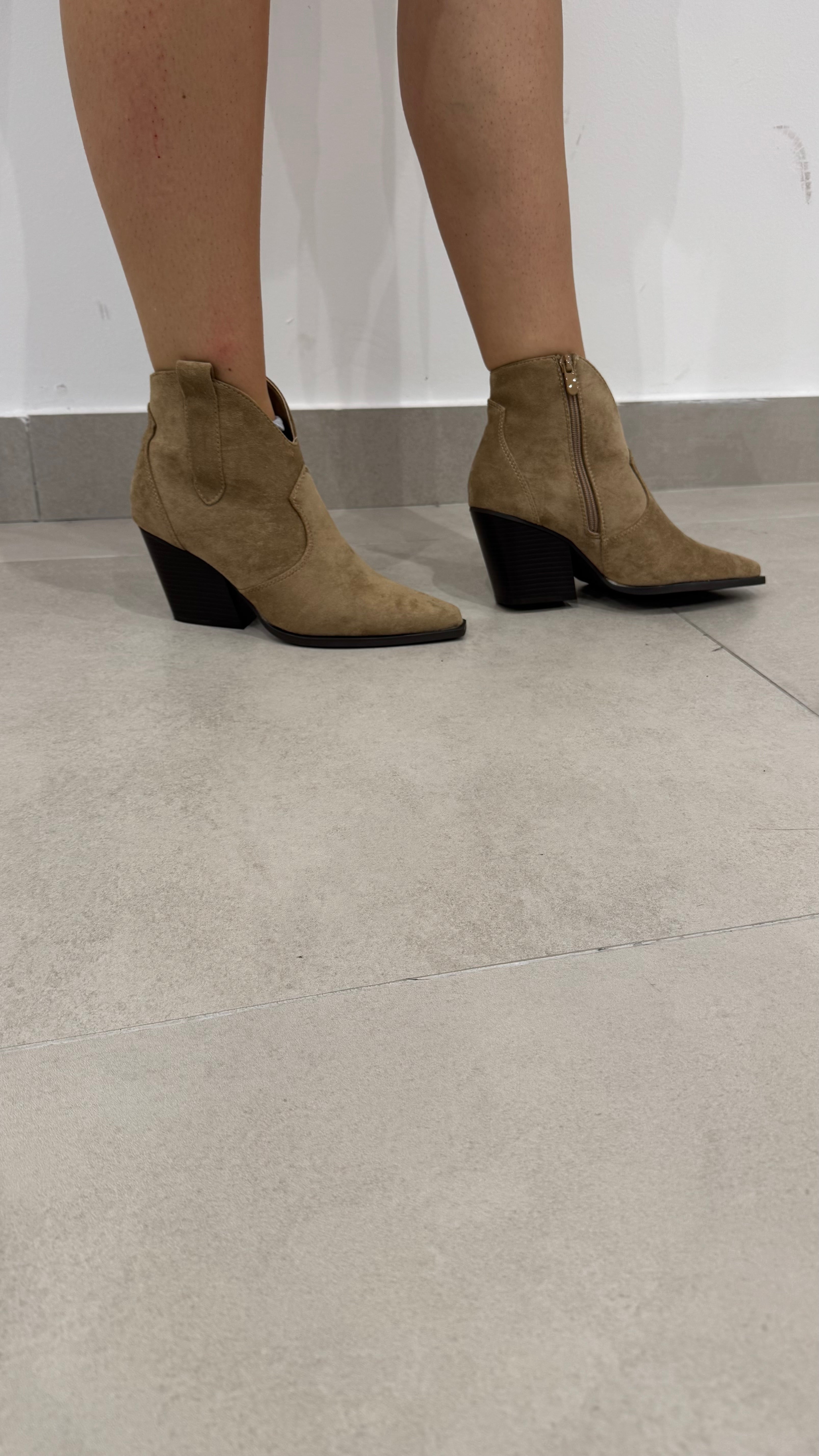 Stivaletti Texani 788 beige