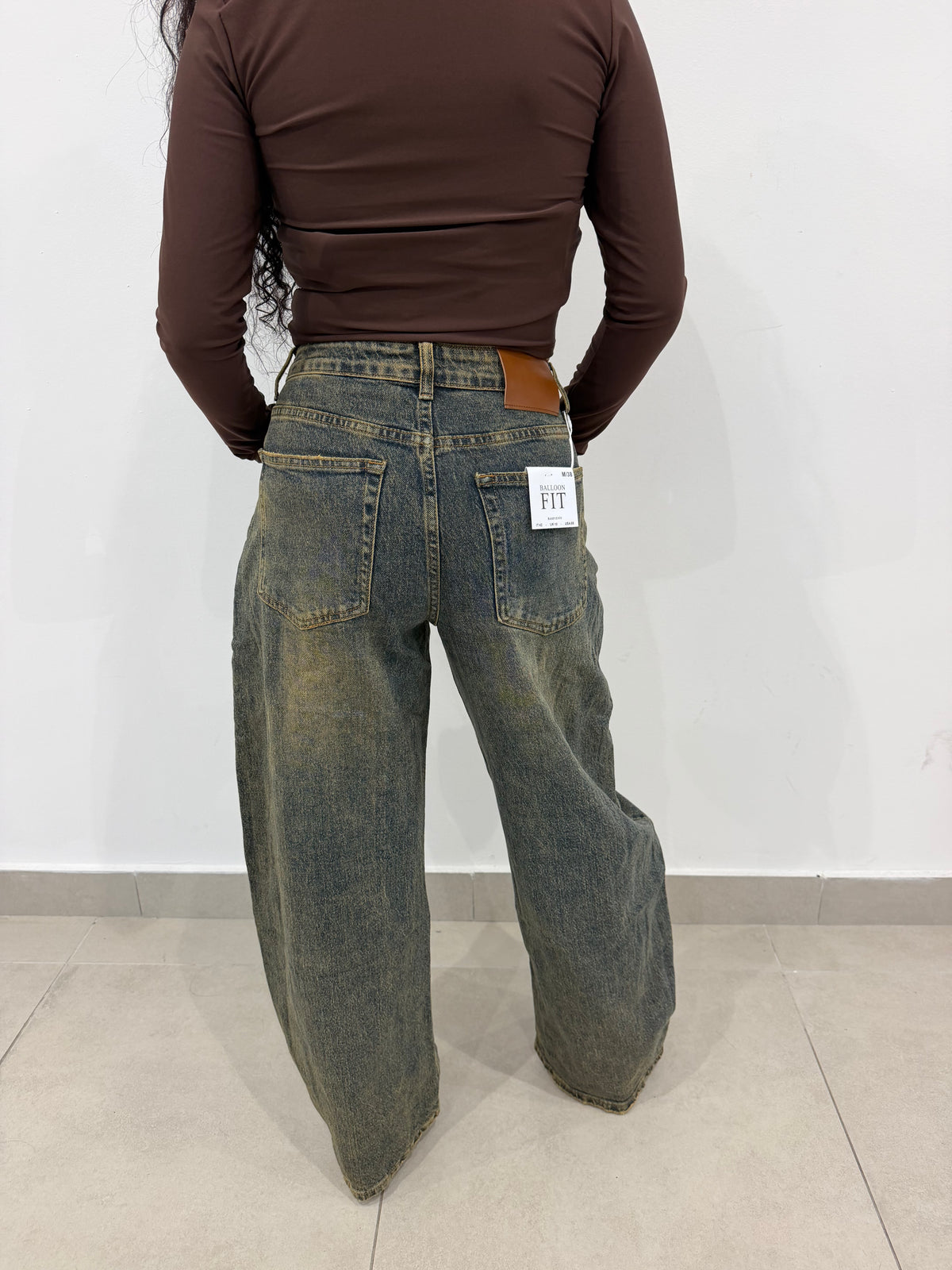 Jeans Ballon Fit f32721