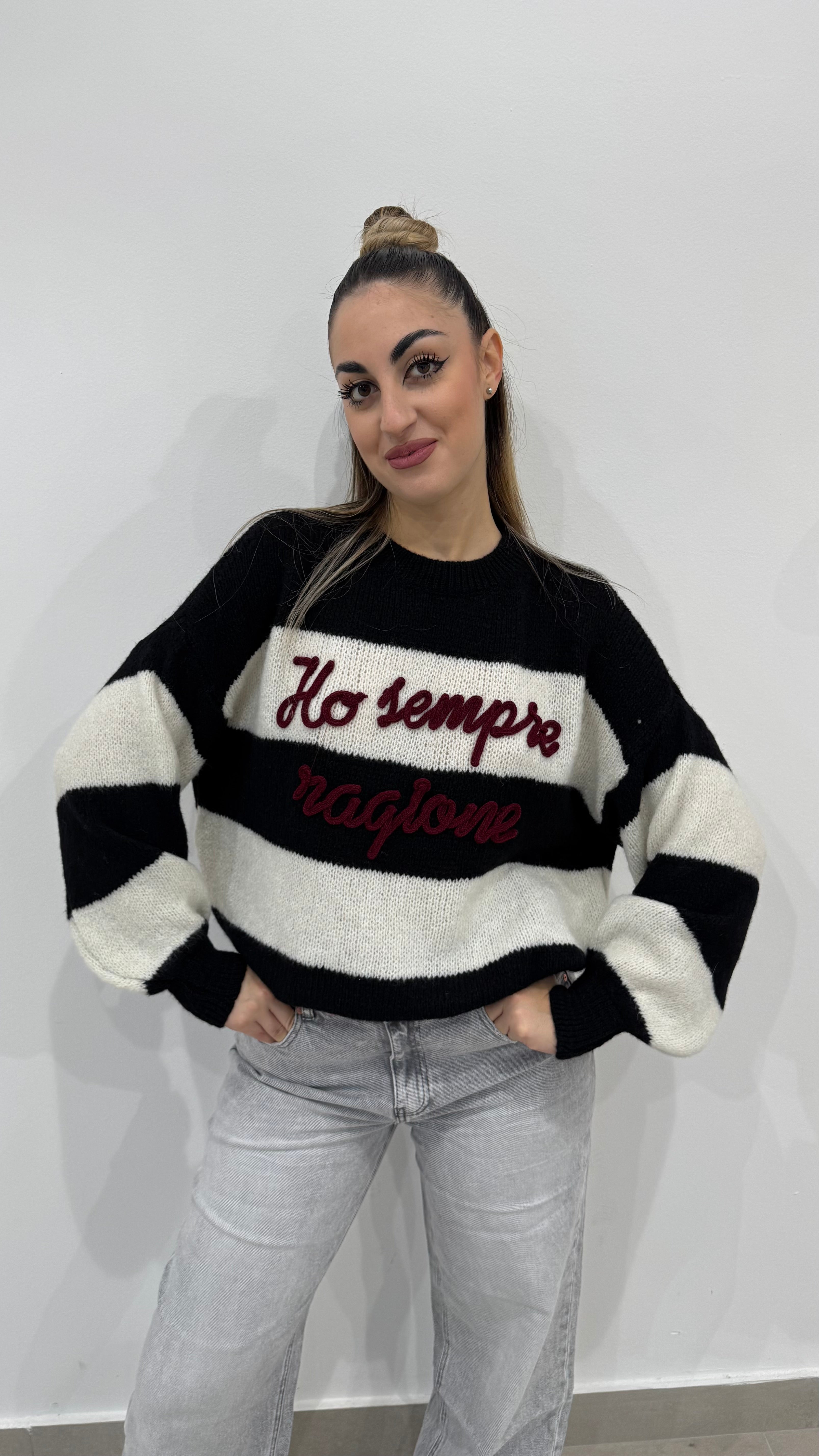 Maglioncino Ho sempre ragione a3130