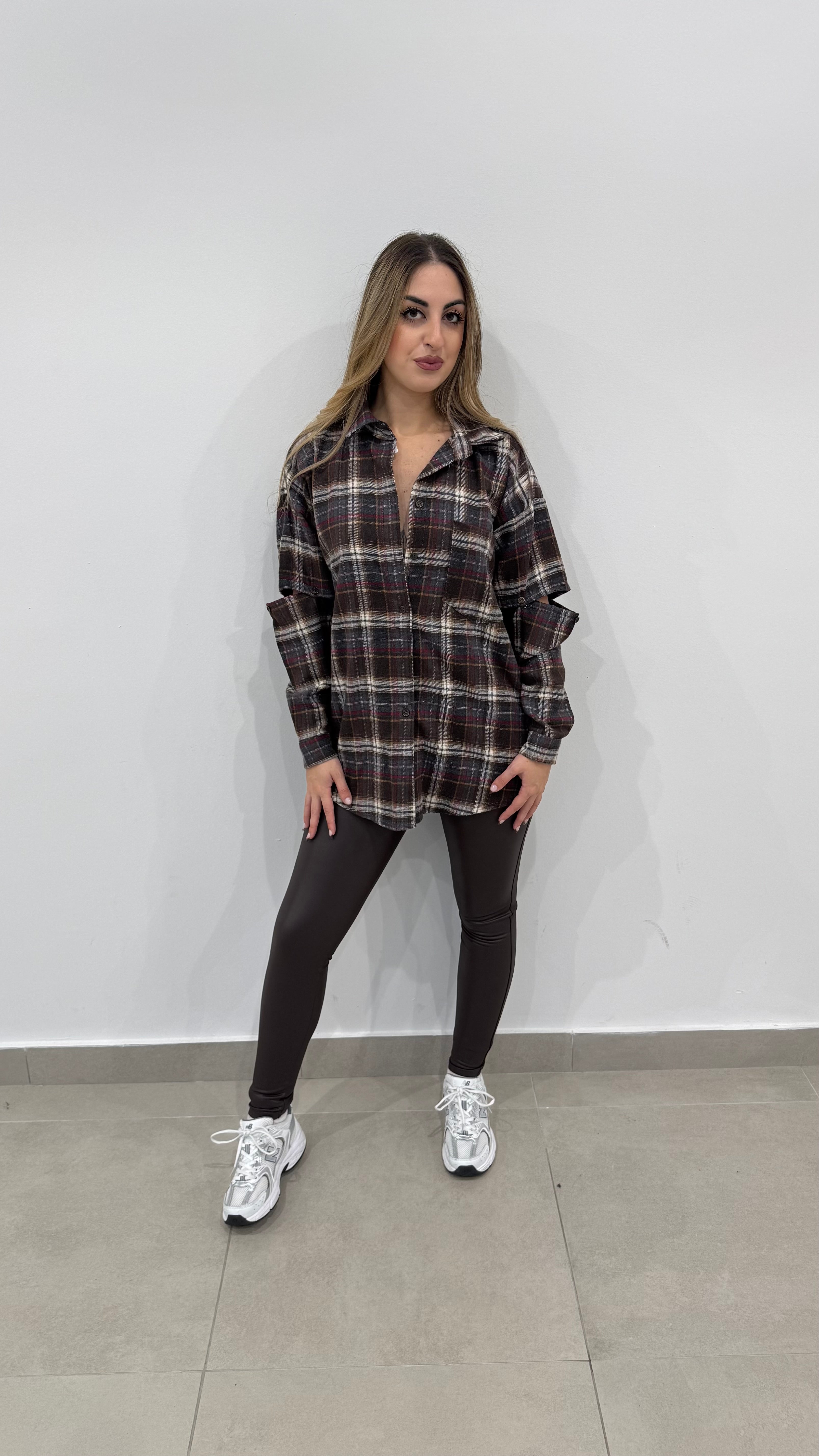 Leggings in Ecopelle 6856