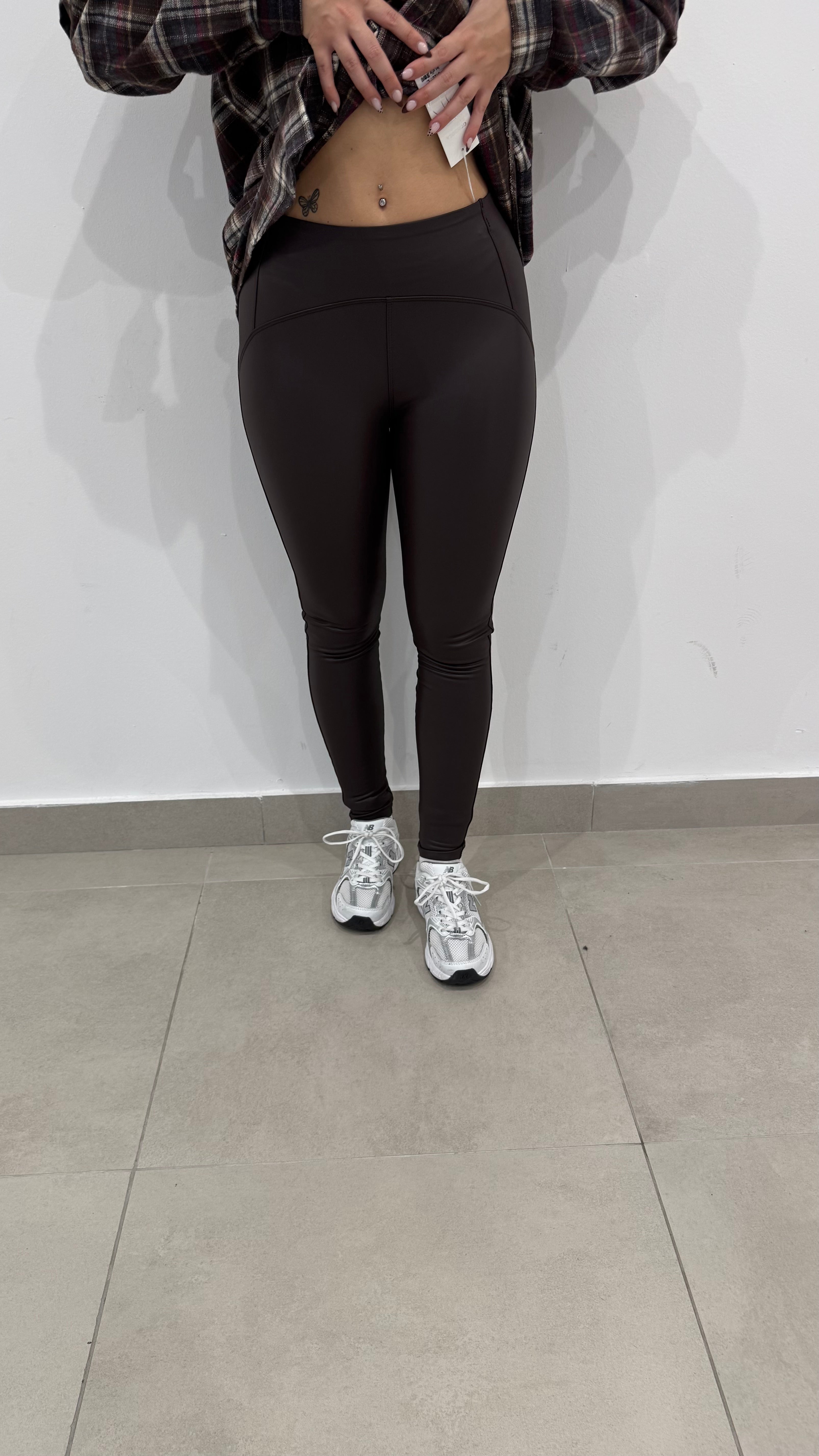 Leggings in Ecopelle 6856
