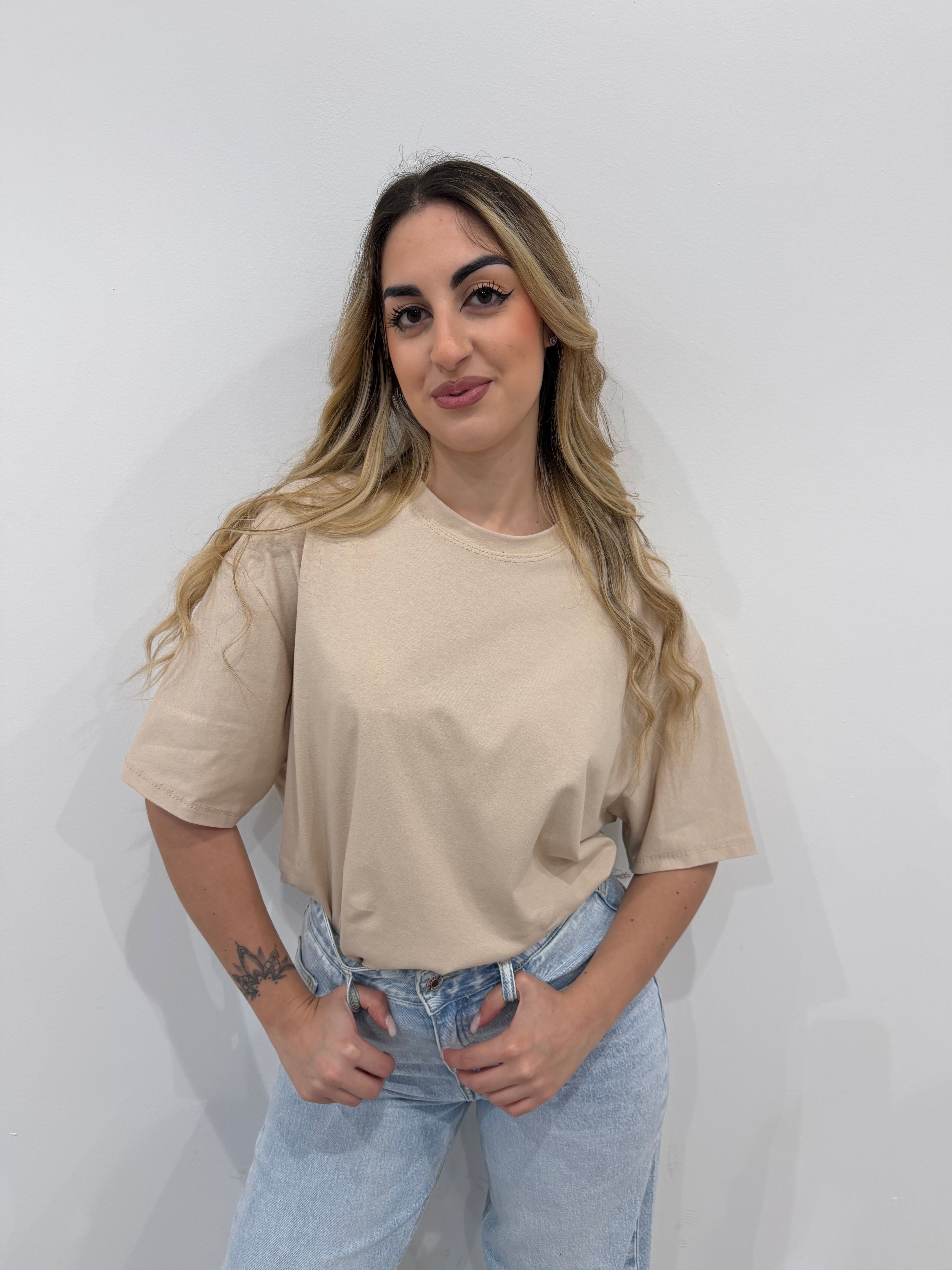 T-shirt Basic Curvy 3820