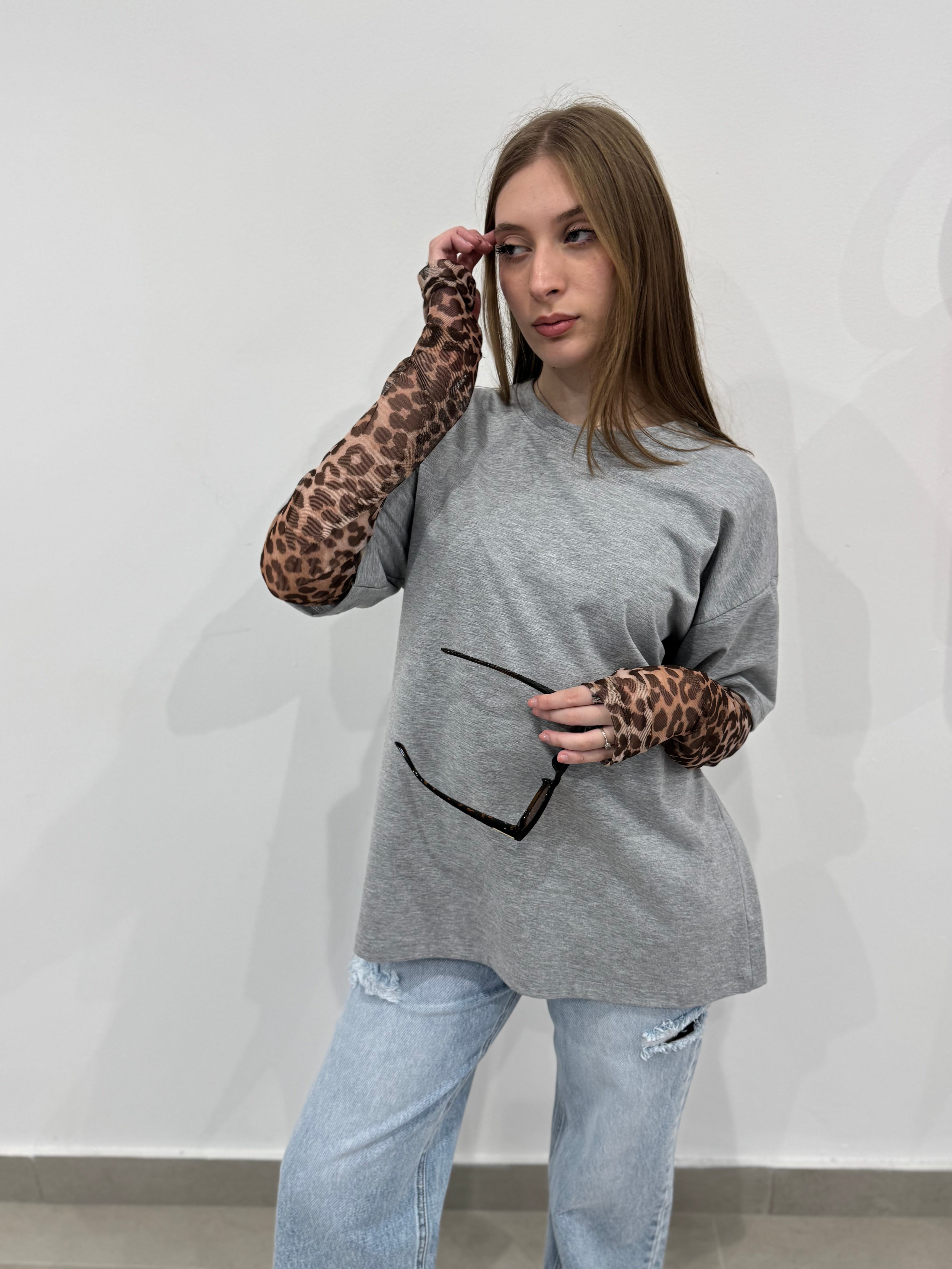 T-shirt leopard 8516