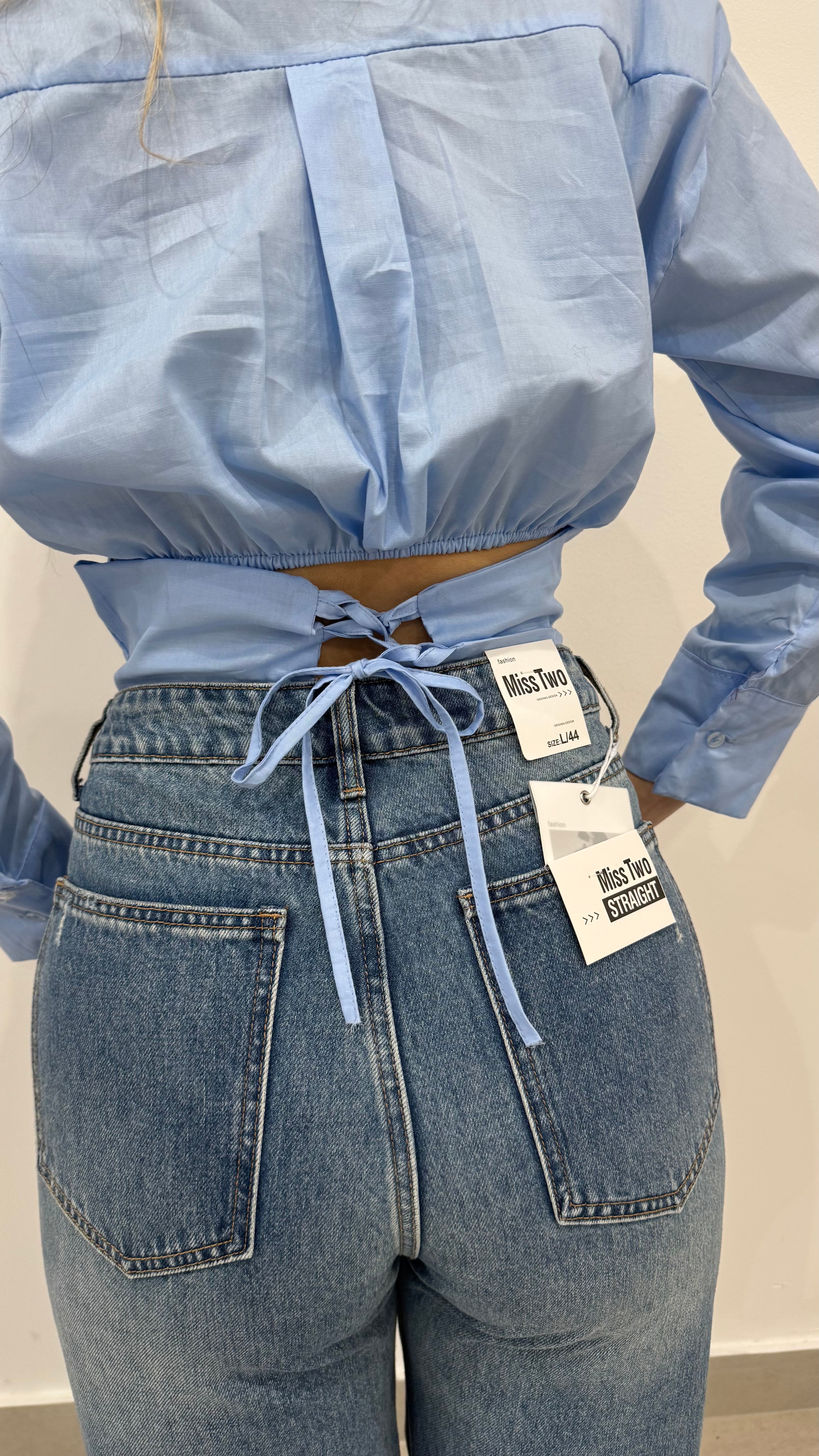 Camicia Betty Curvy nf9246-1