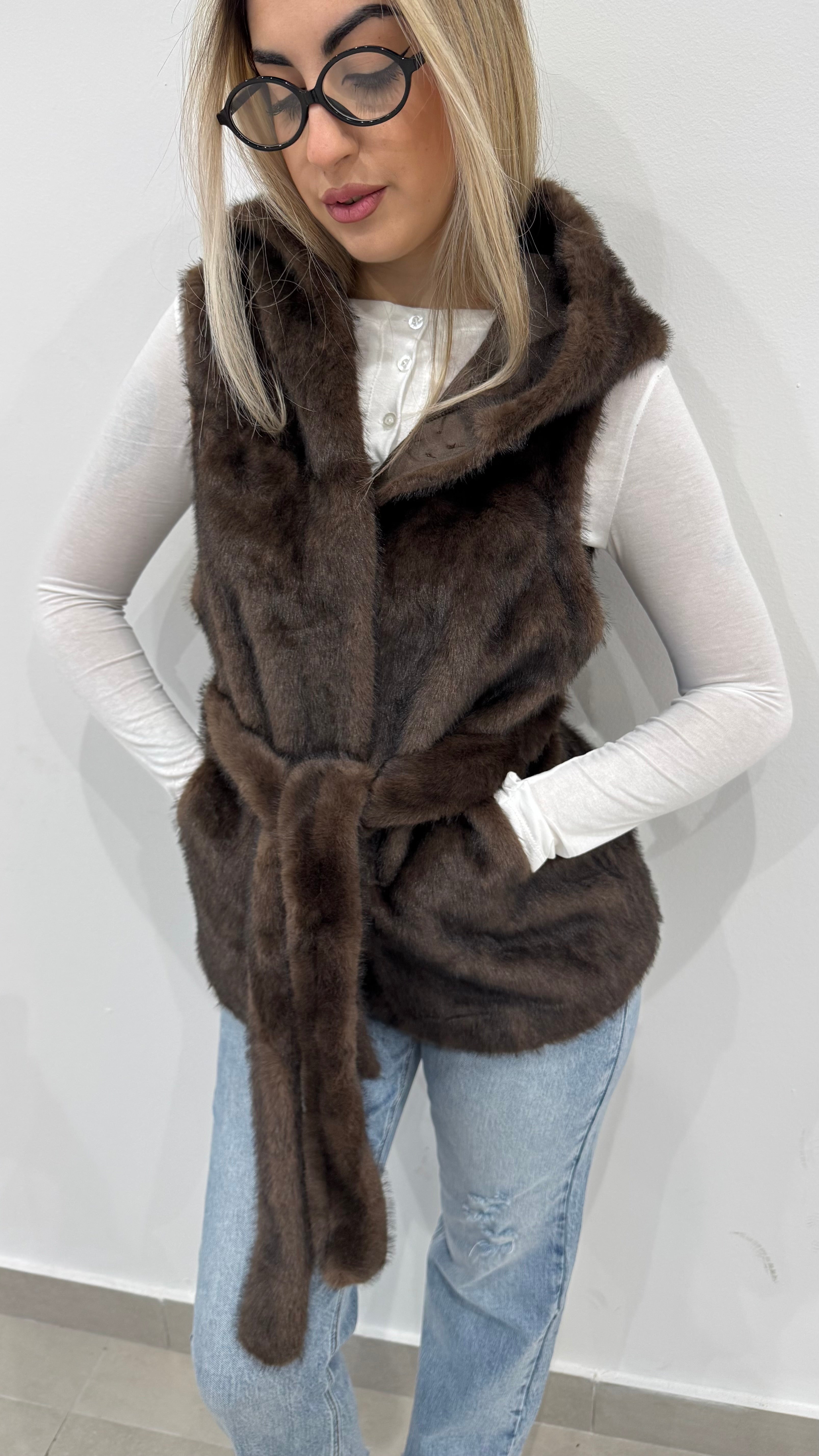Gilet in Ecopeliccia 2658