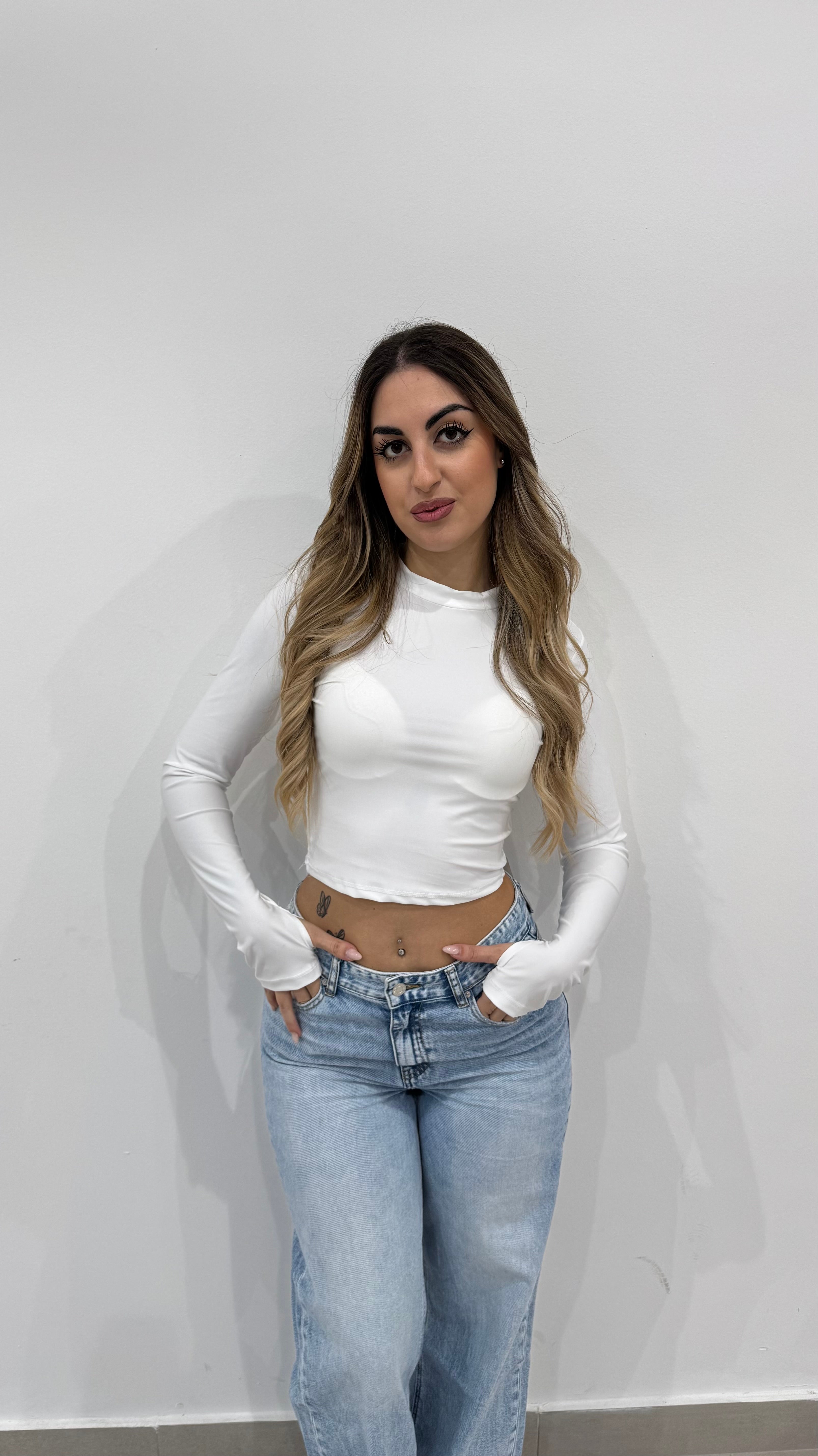 Maglia Elena Crop 16536