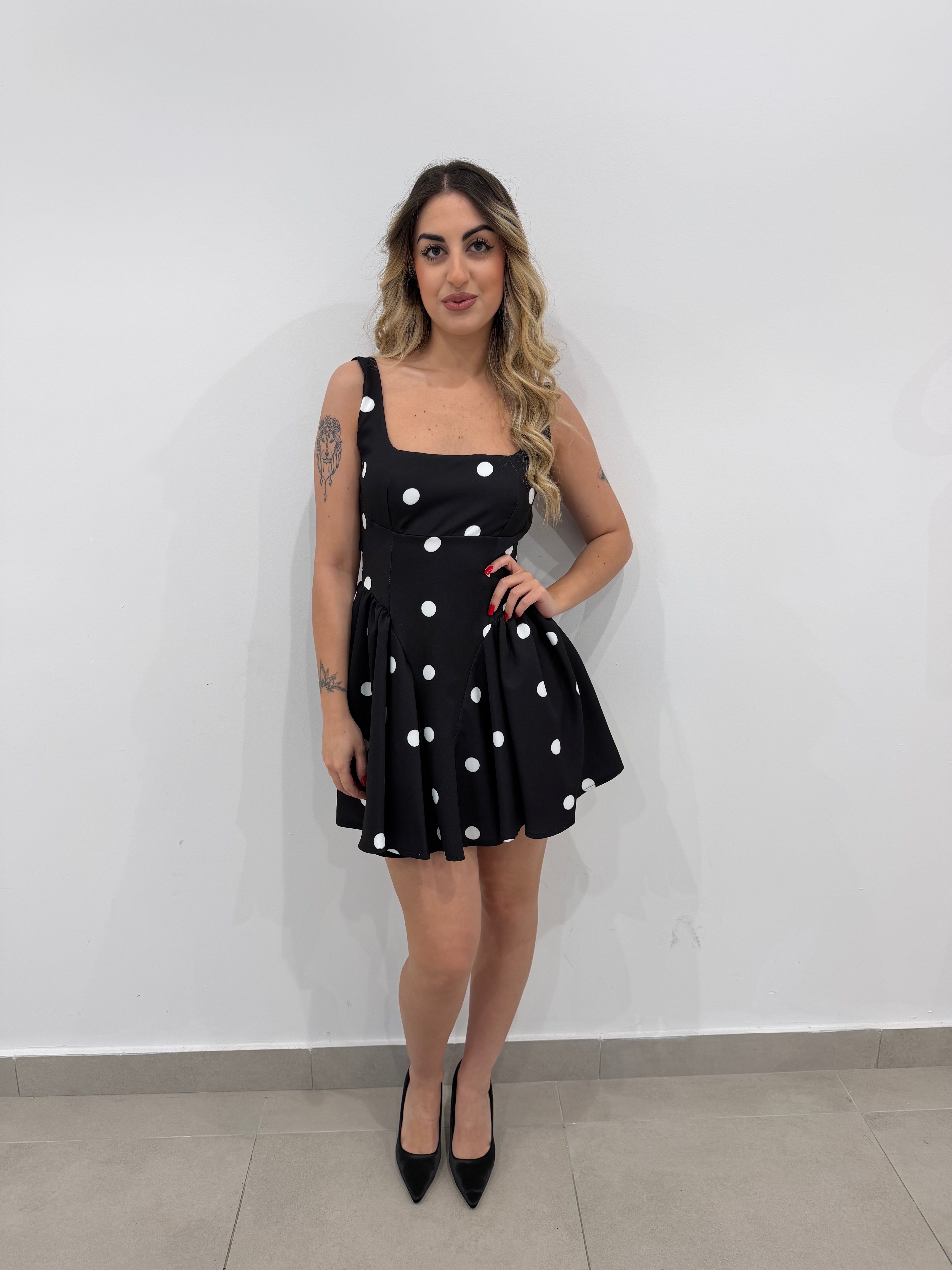 Mini Dress Pois 58790