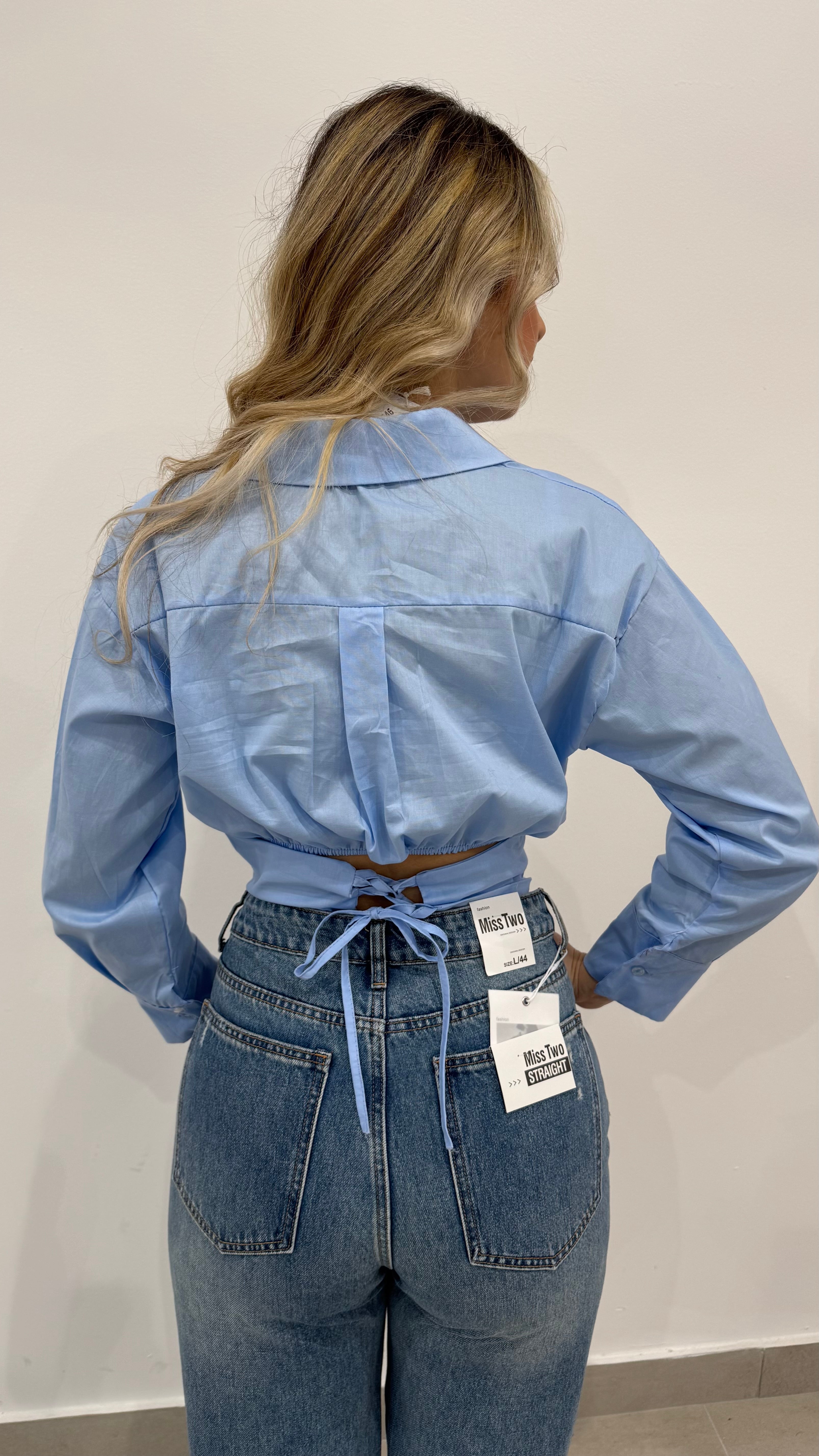 Camicia Betty Curvy nf9246-1