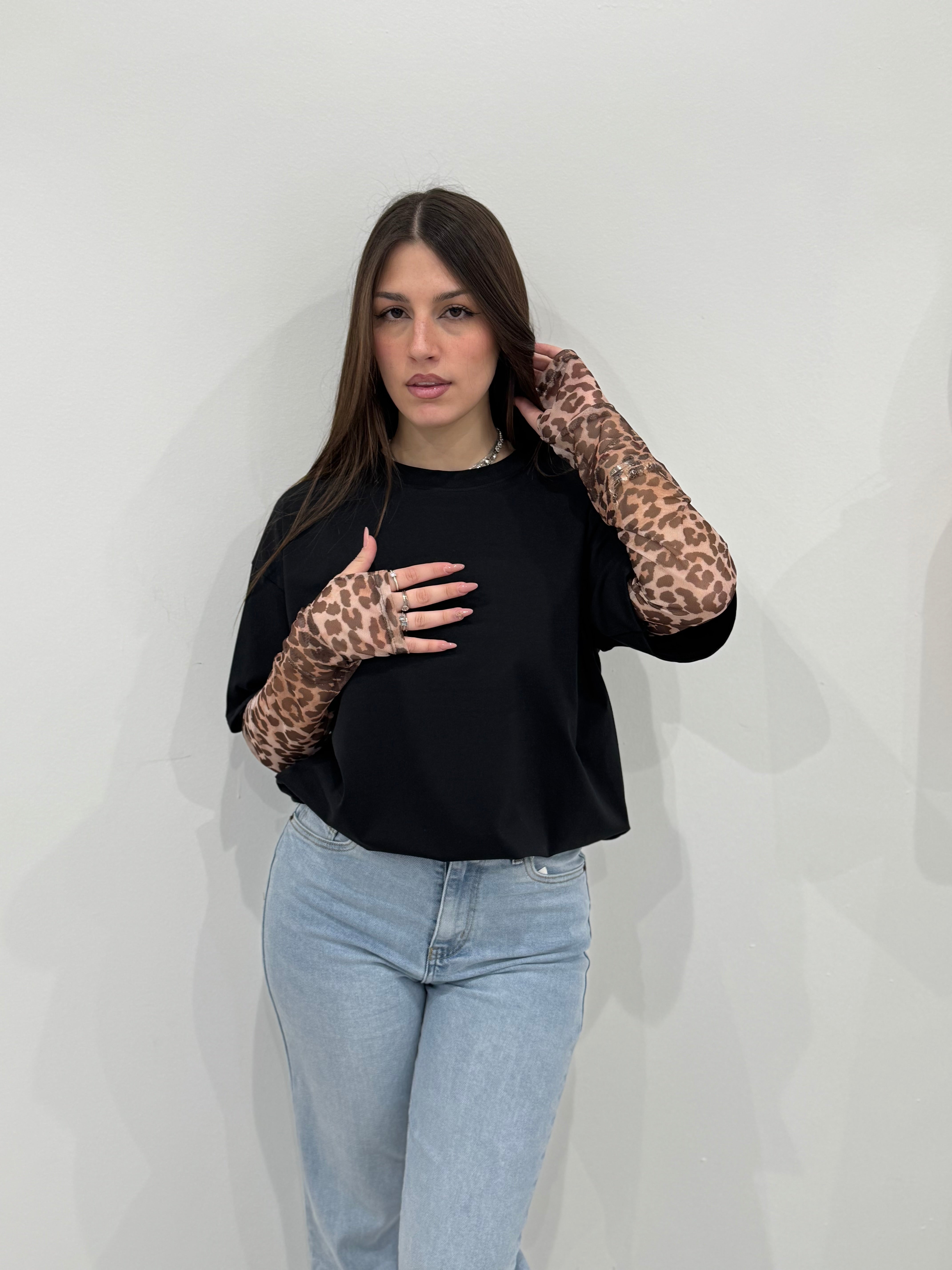 T-shirt leopard 8516
