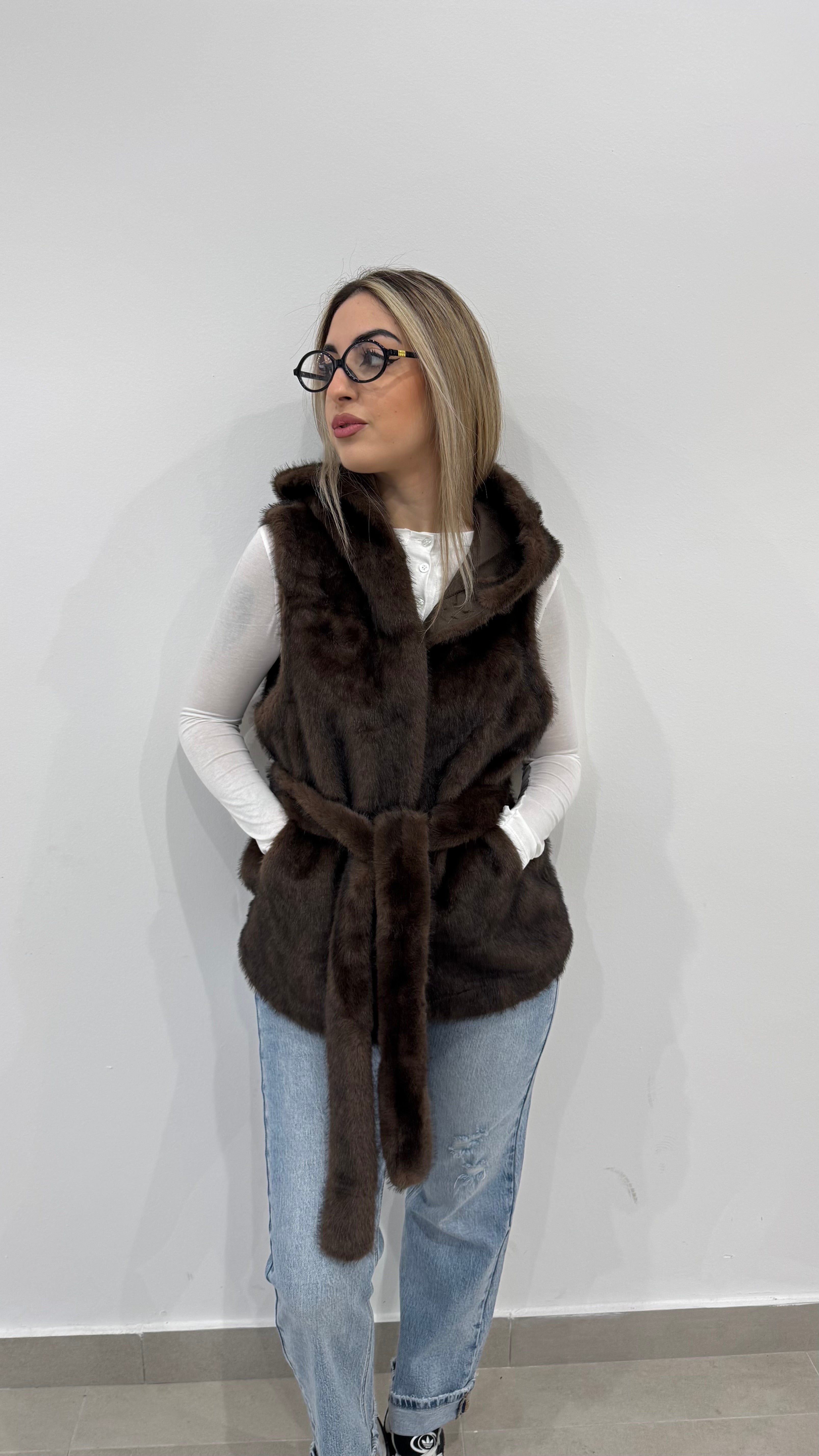 Gilet in Ecopeliccia 2658