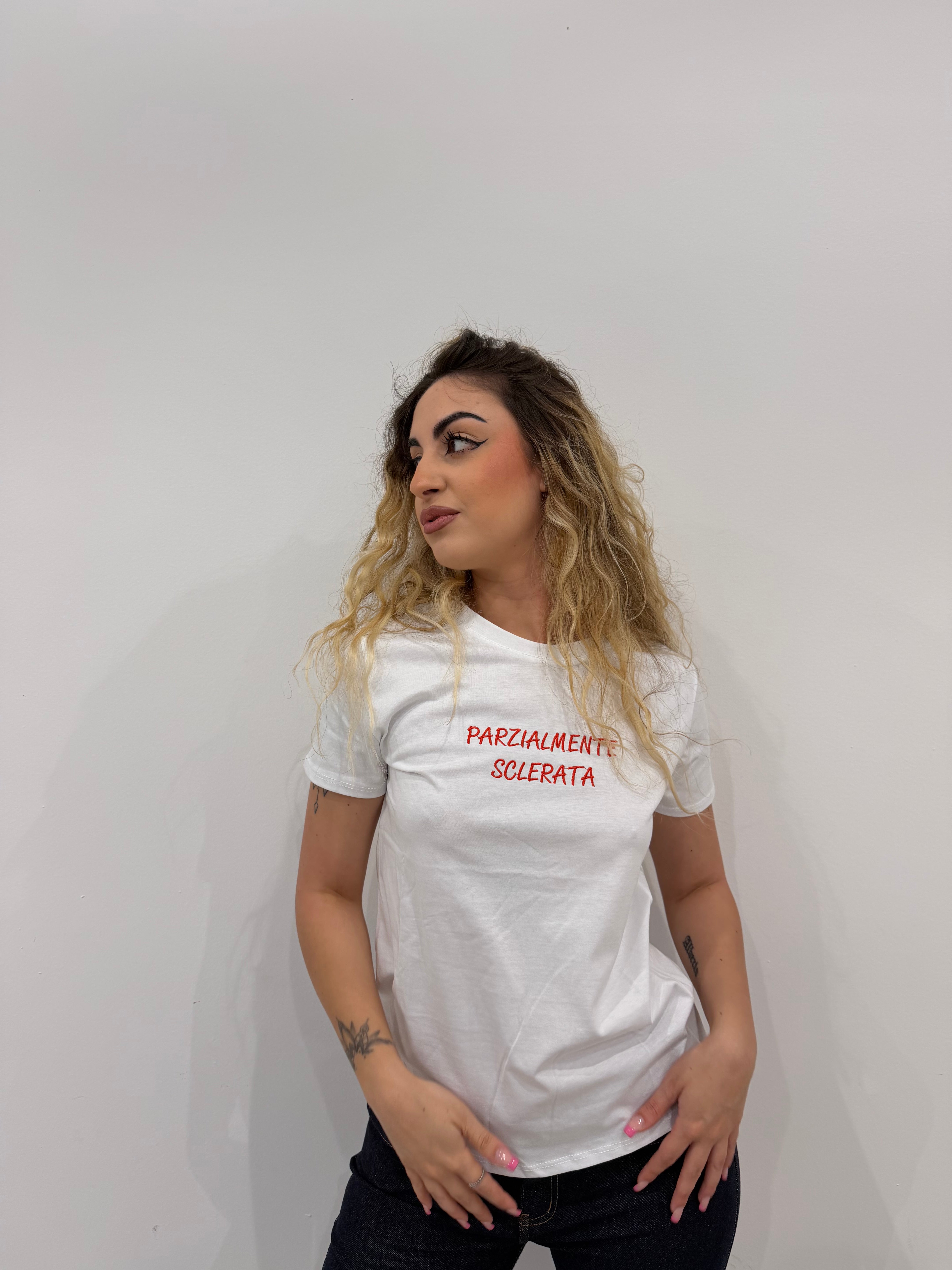 T-shirt Parzialmente sclerata 26282