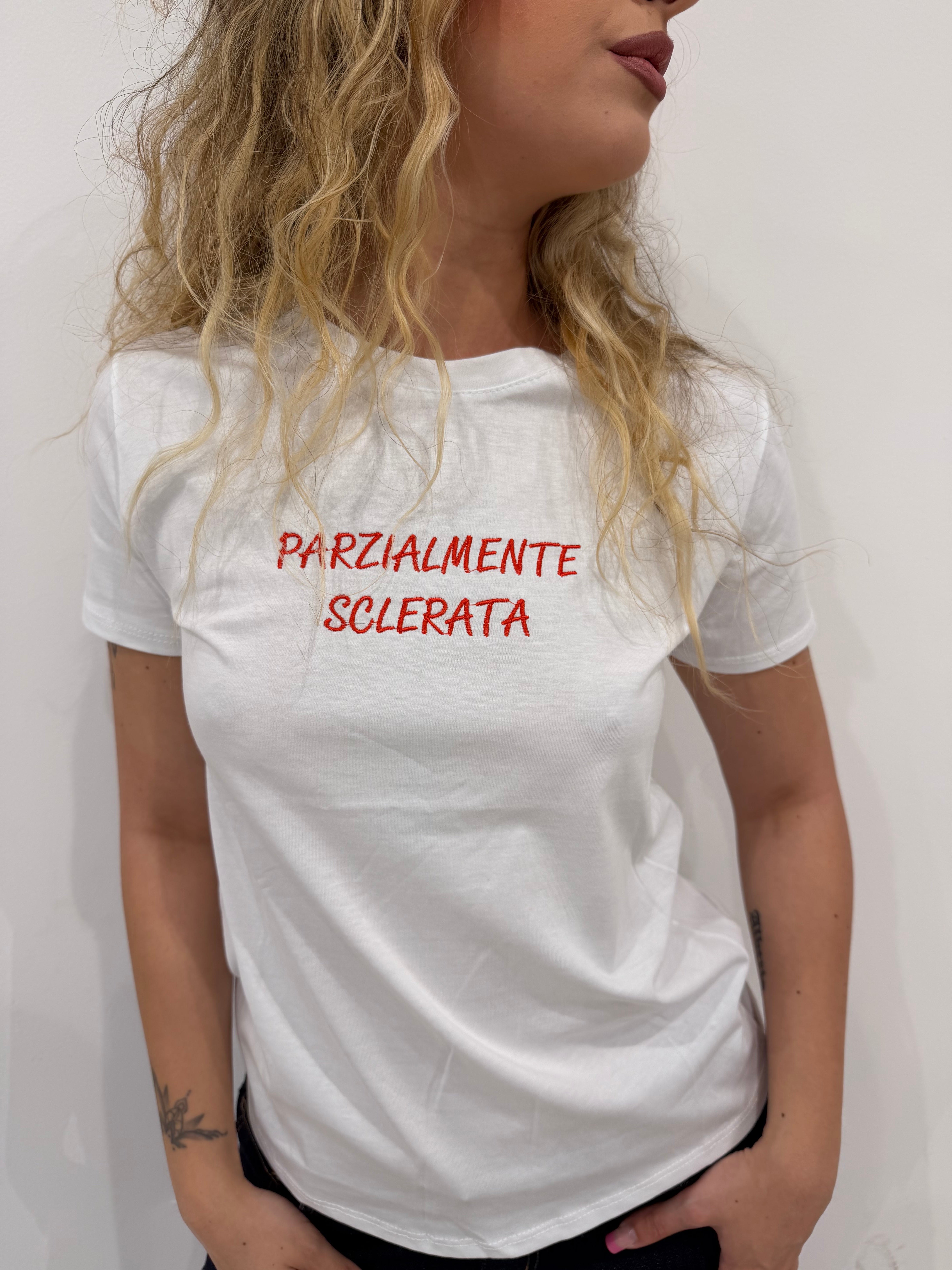 T-shirt Parzialmente sclerata 26282