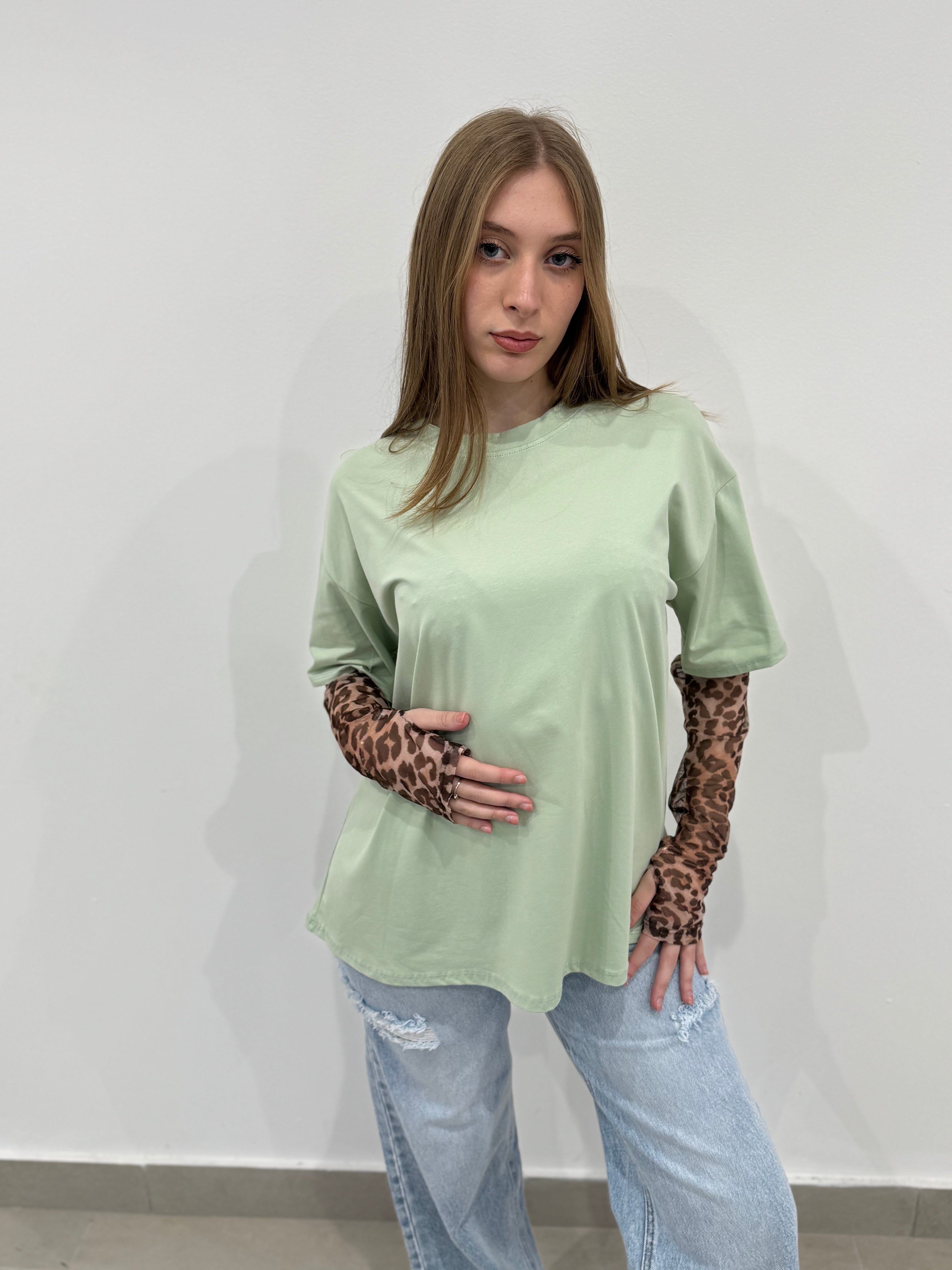 T-shirt leopard 8516
