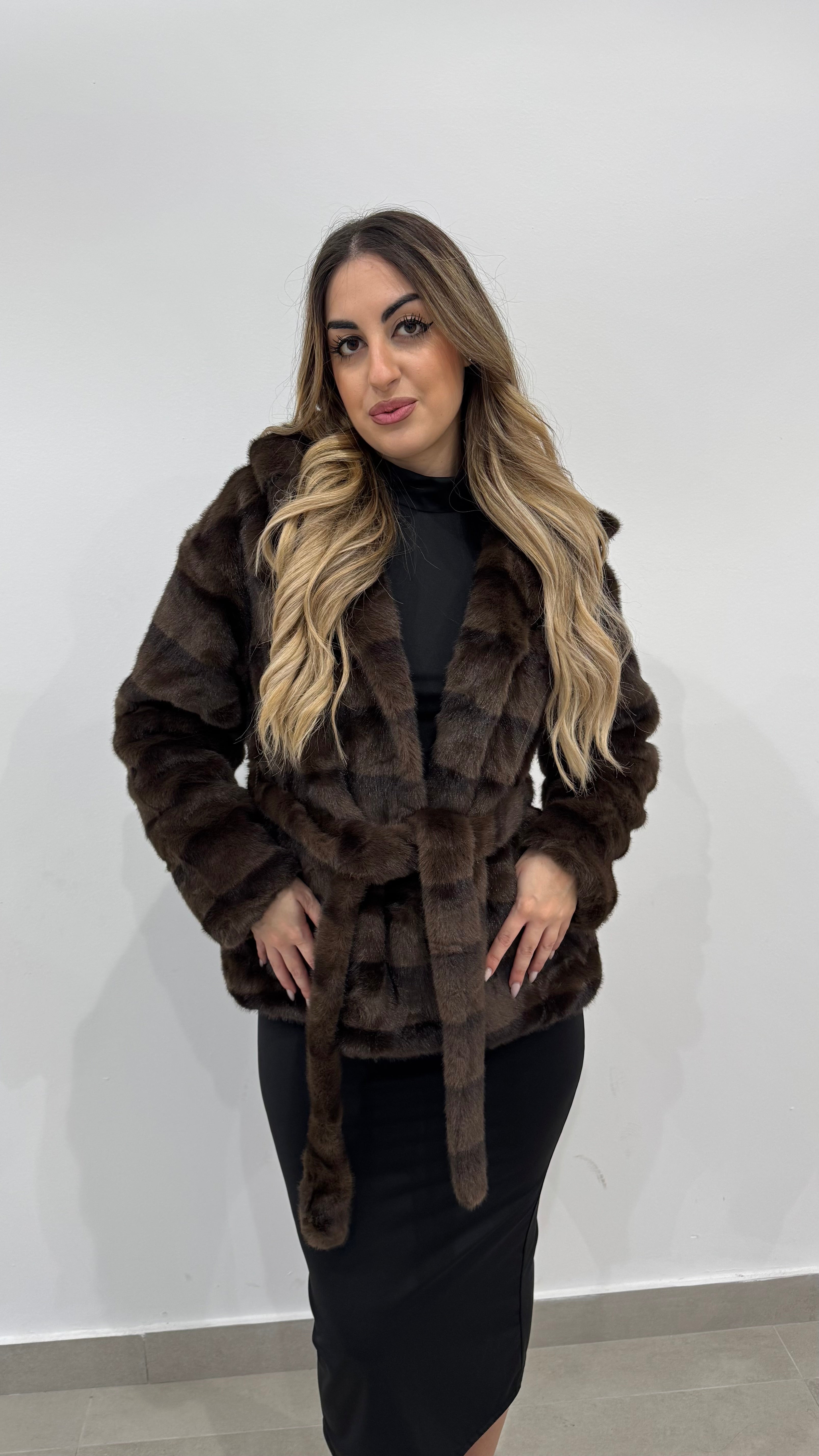 Ecopelliccia Moka pj8015