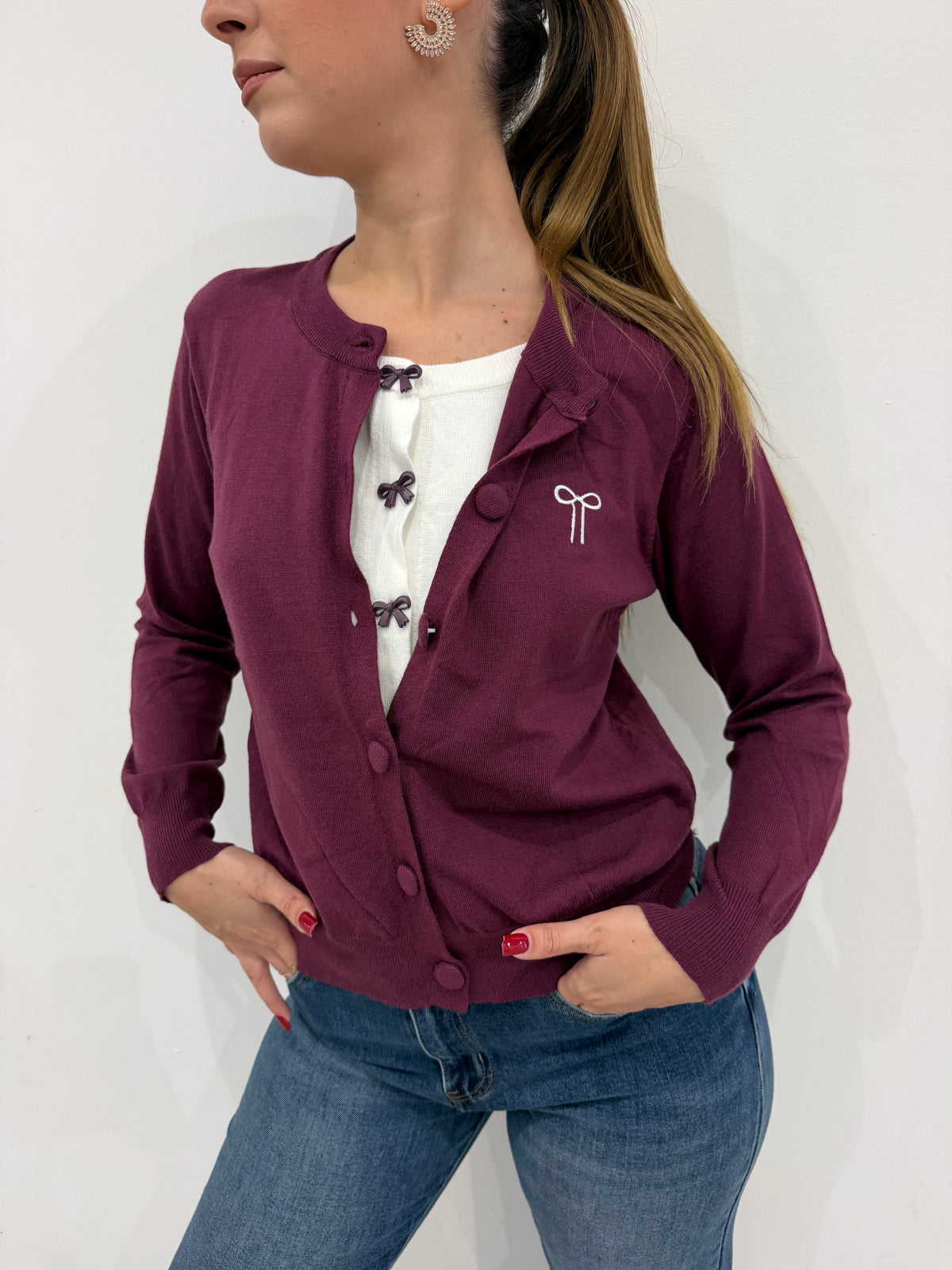 Cardigan Fiocco 91232