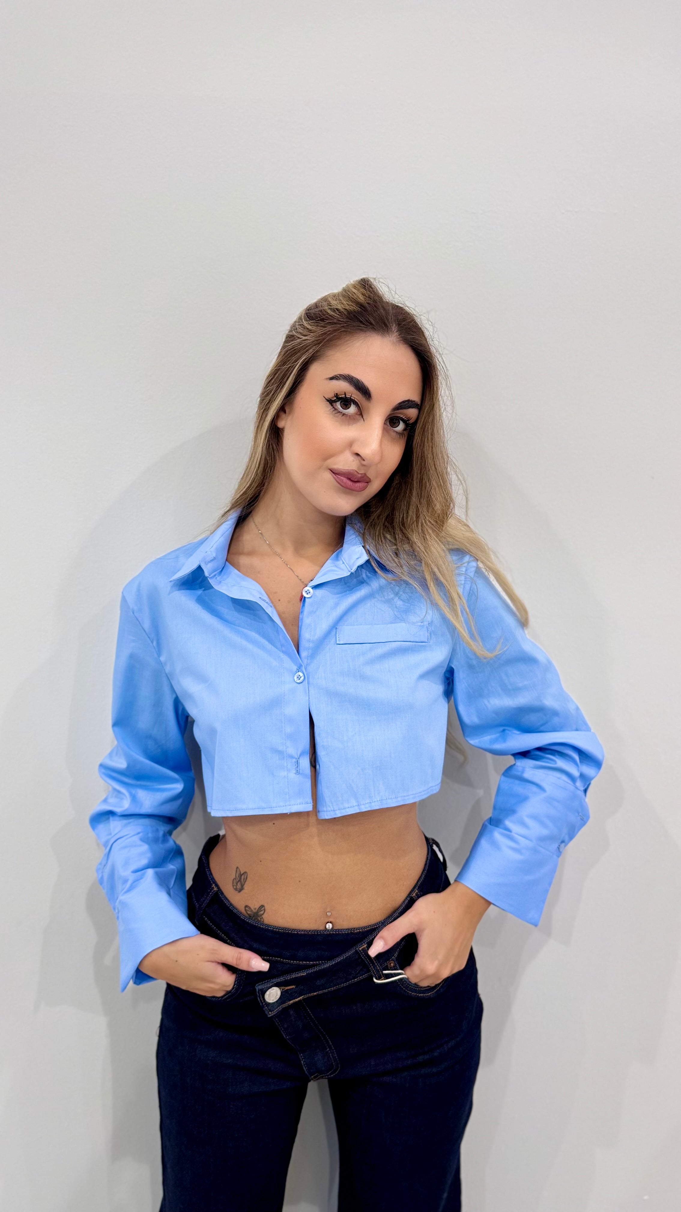 Camicia Crop nf9150